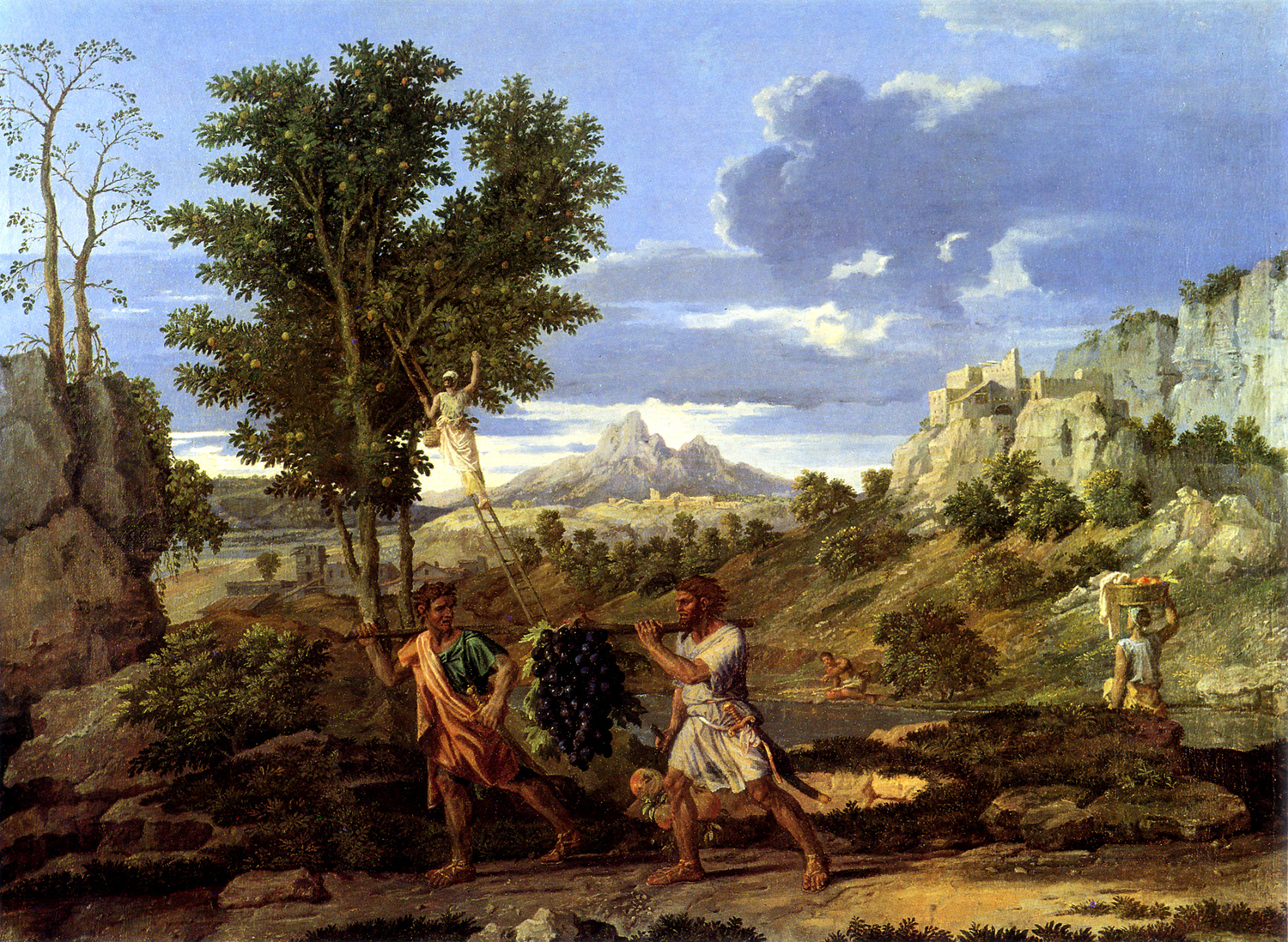 Autumn (The Spies with the Grapes of the Promised Land) , c. 1660-64