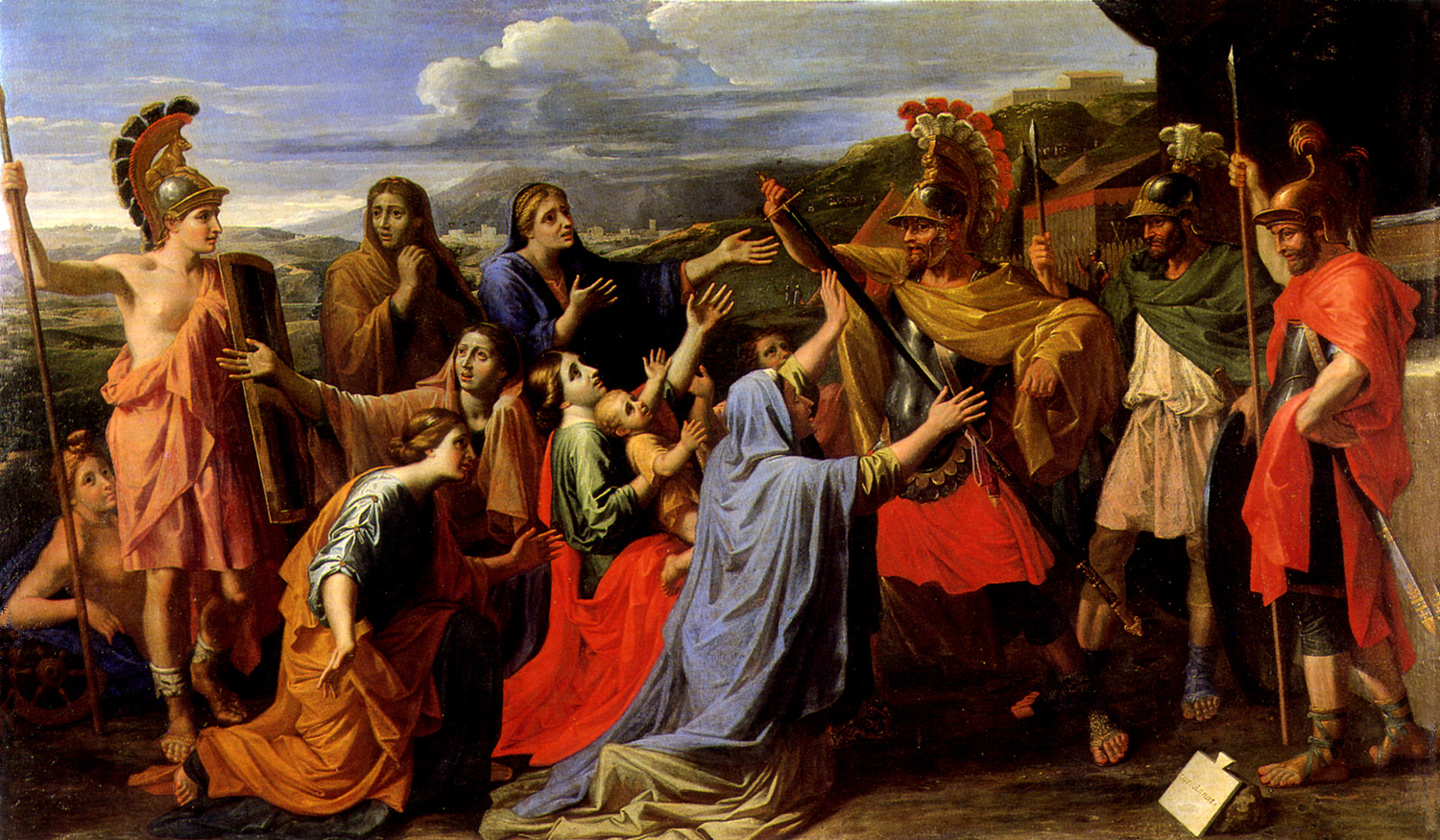 Coriolan Begged by his Family to Spare Rome, 1652-53