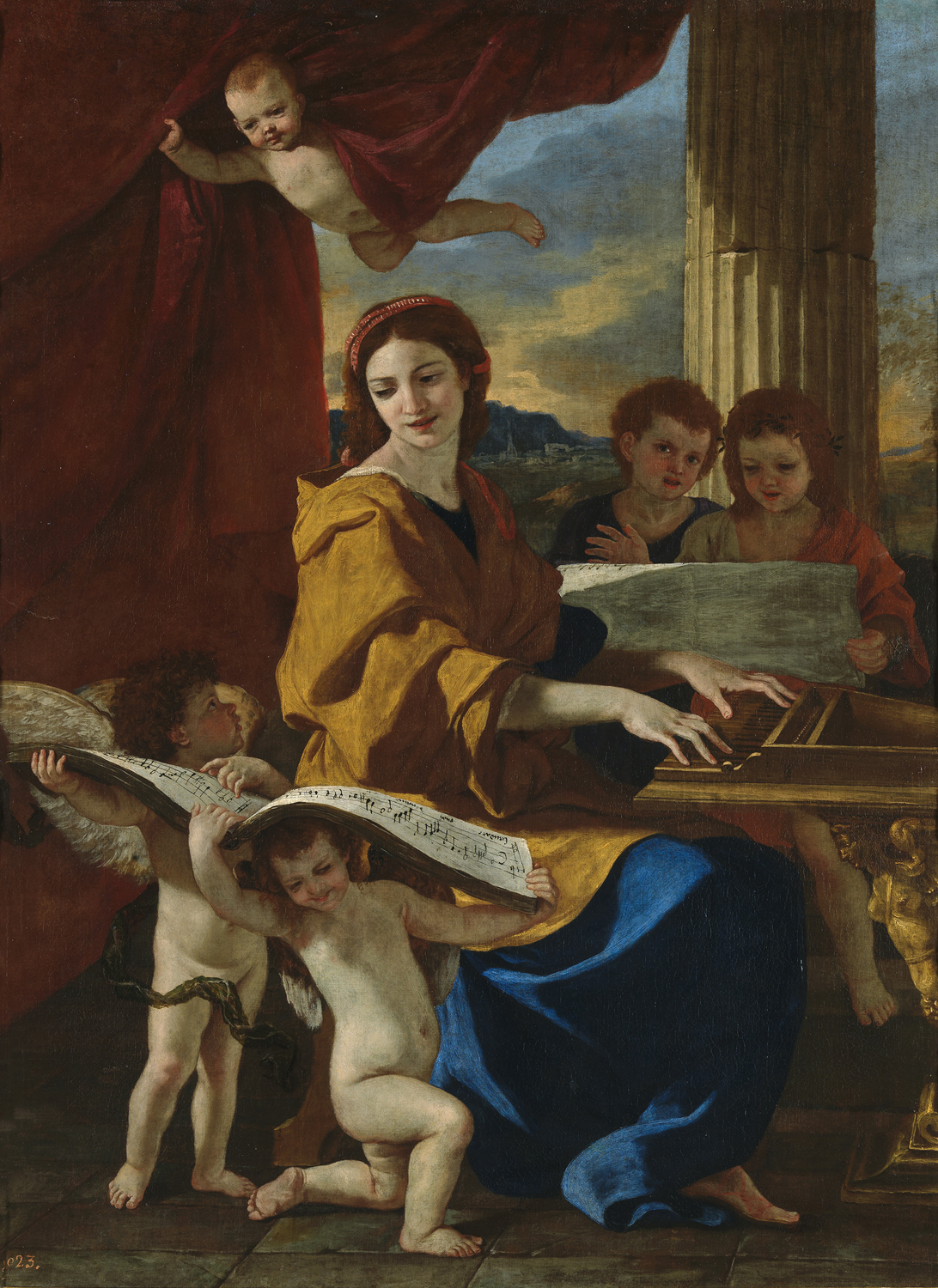 Saint Cecilia, 1635