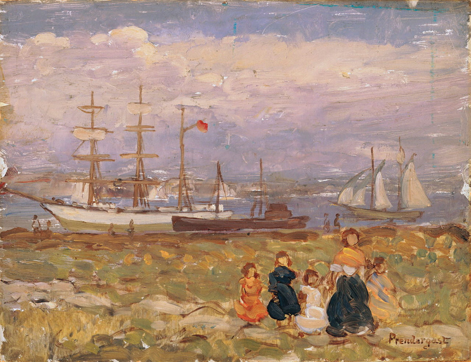 Boston Harbor, c. 1907-10