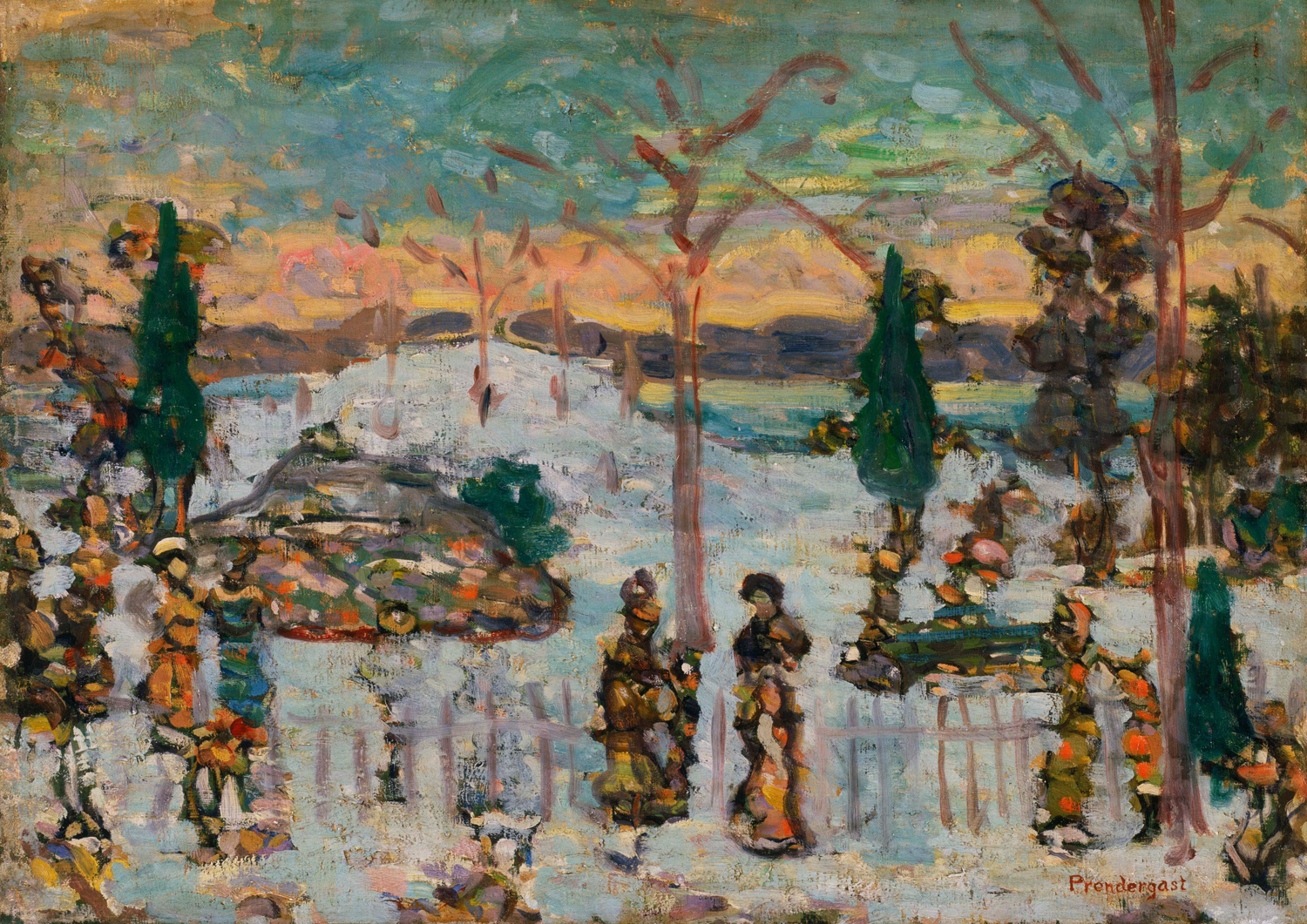 Snow in April, 1907