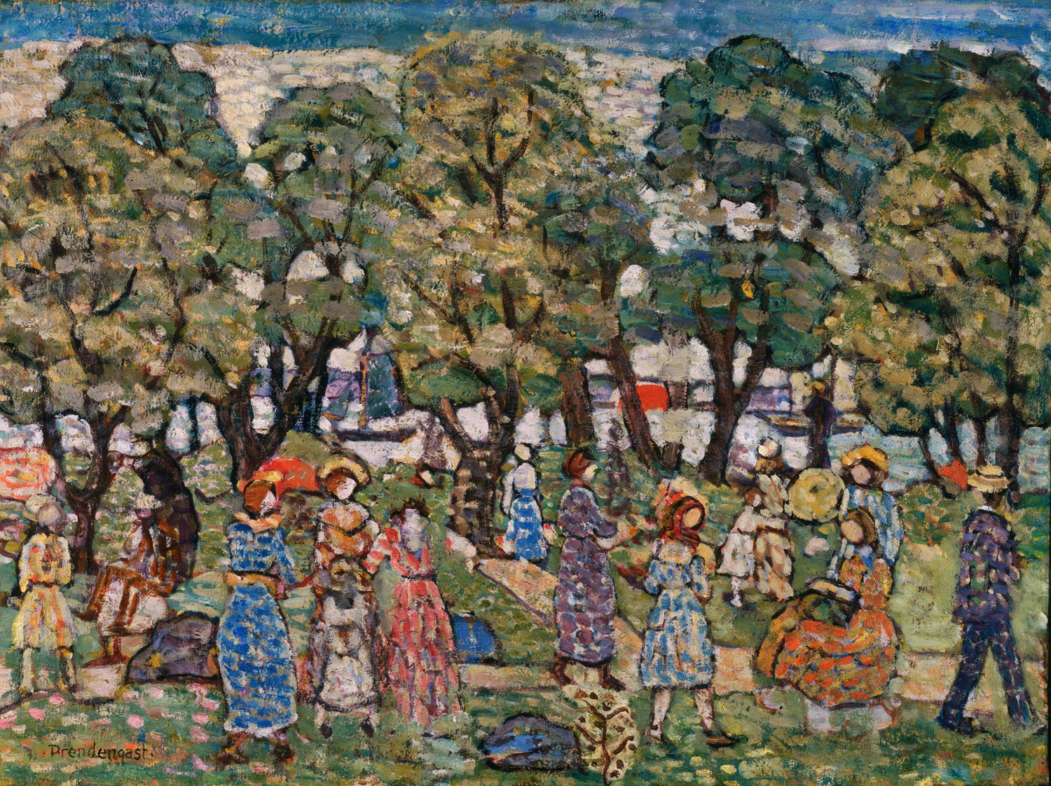 Under the Trees, c. 1913