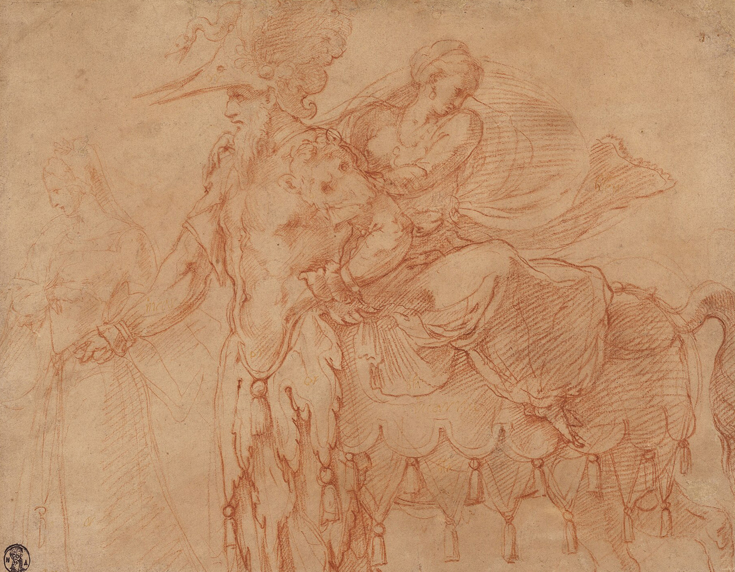 Centaur & Lapith, 16th century