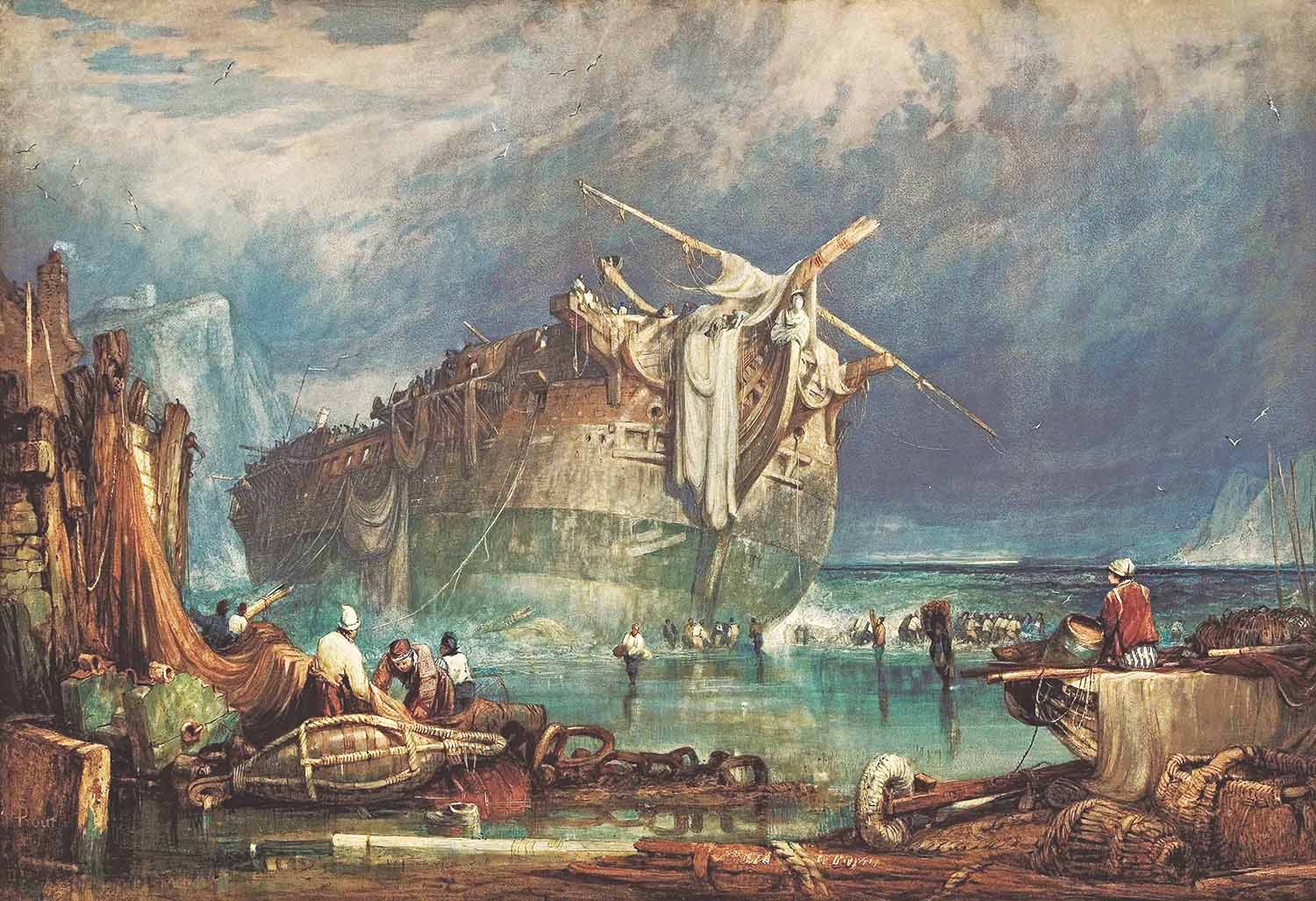 Salving from the Wreck, 1848