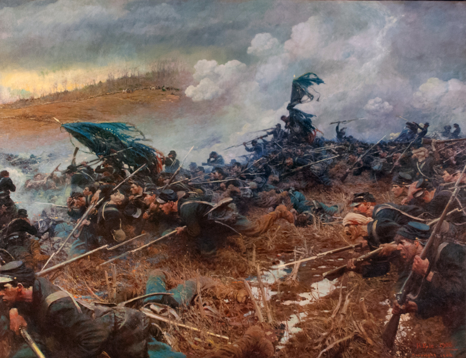 The Battle of Nashville, c. 1906