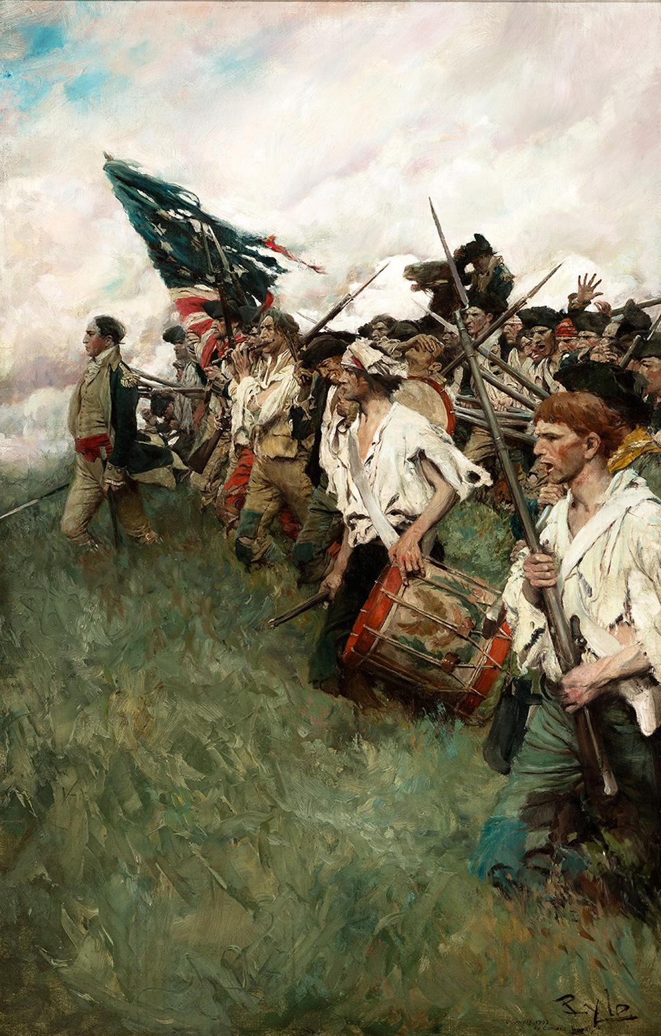 The Battle of Bunker Hill, 1897
