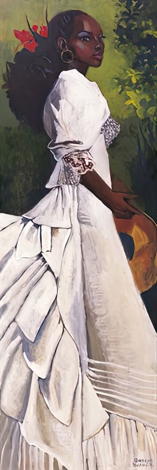 Woman in White I, 20th century
