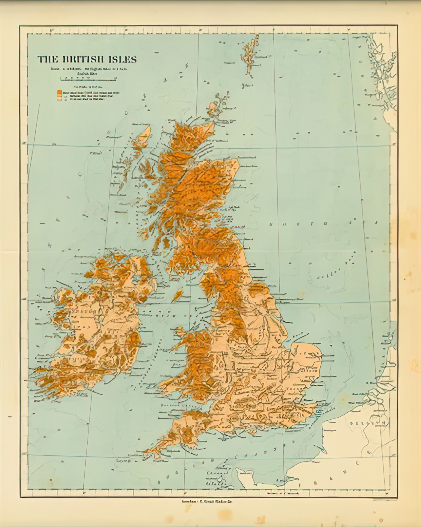 Map of the British Isles