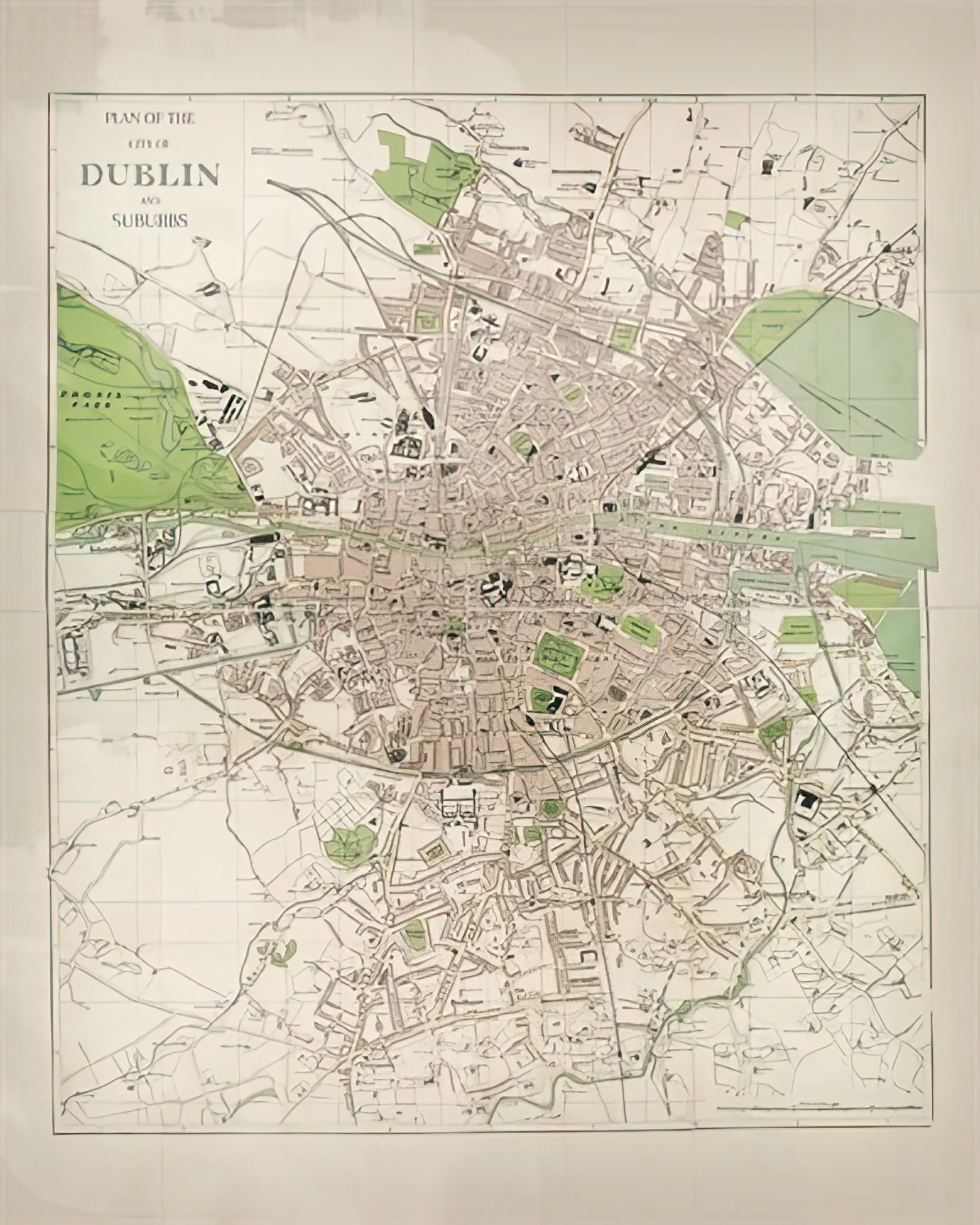 Map of Dublin