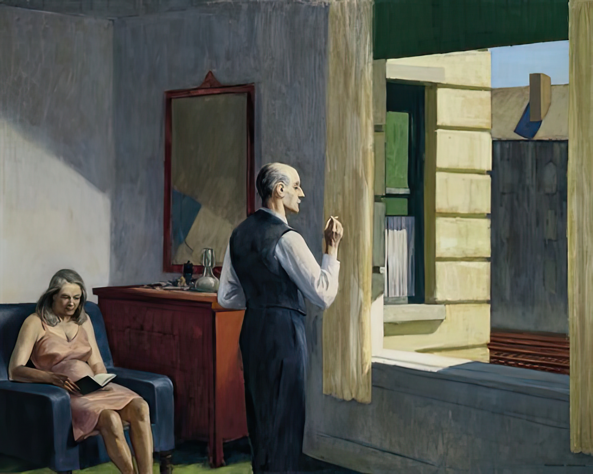Hotel by a Railroad, 1952