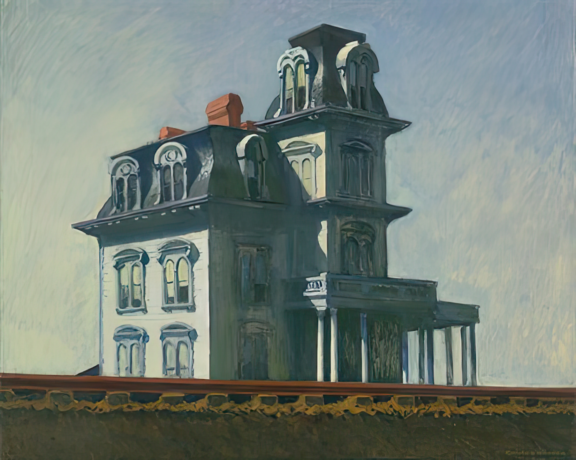 House by the Railroad, 1925