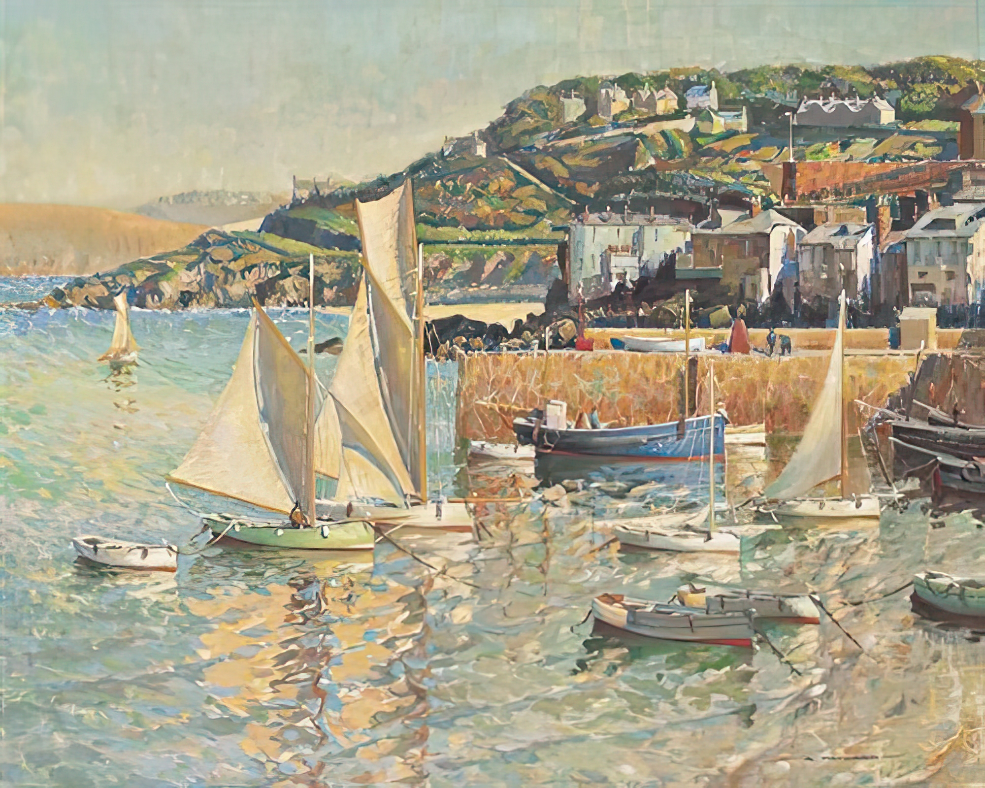 St Ives Harbour, Cornwall