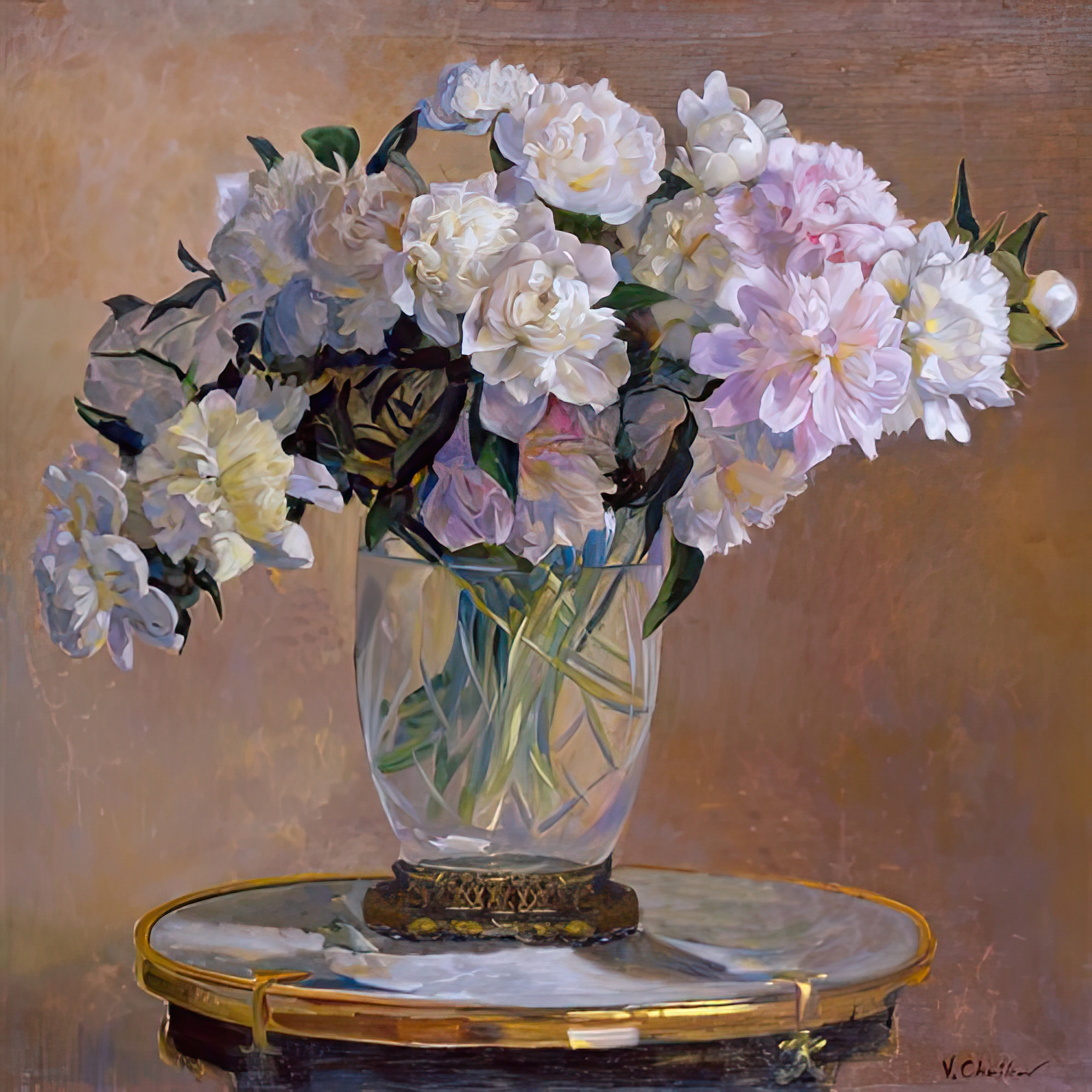 Composition with Peonies