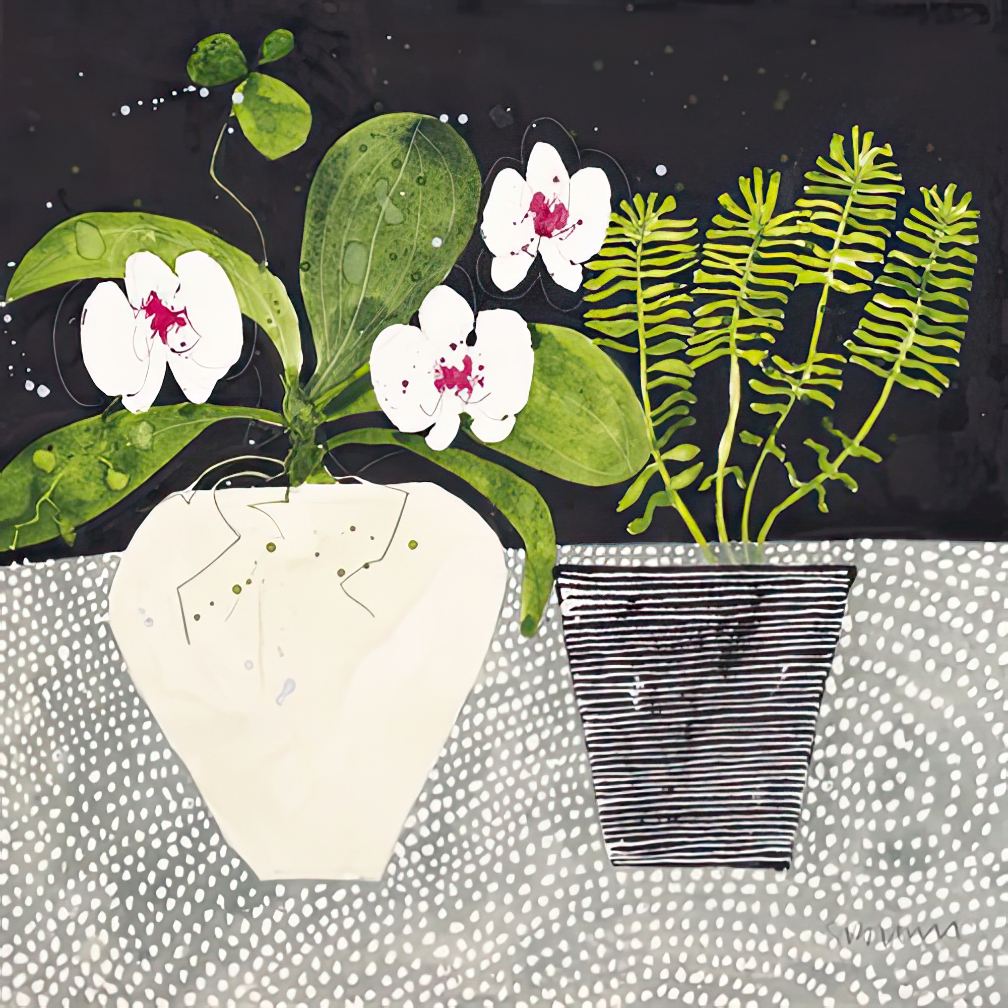 Orchid Mosaic II