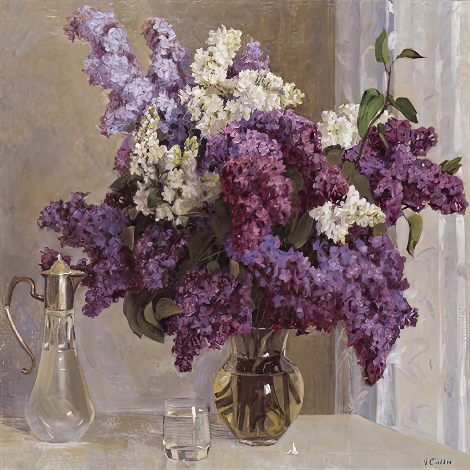 Lilac Mist I