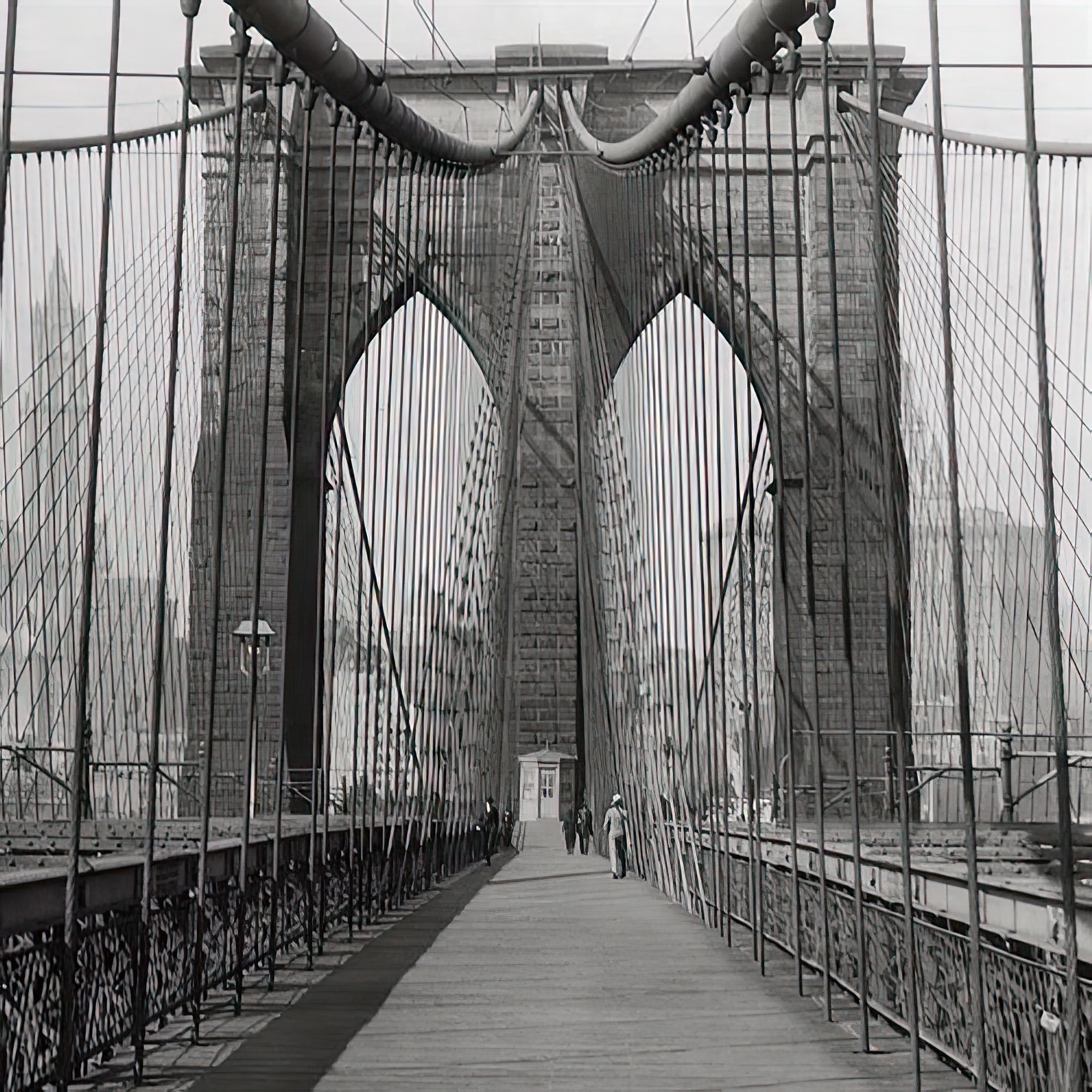 The Brooklyn Bridge, Sunday AM