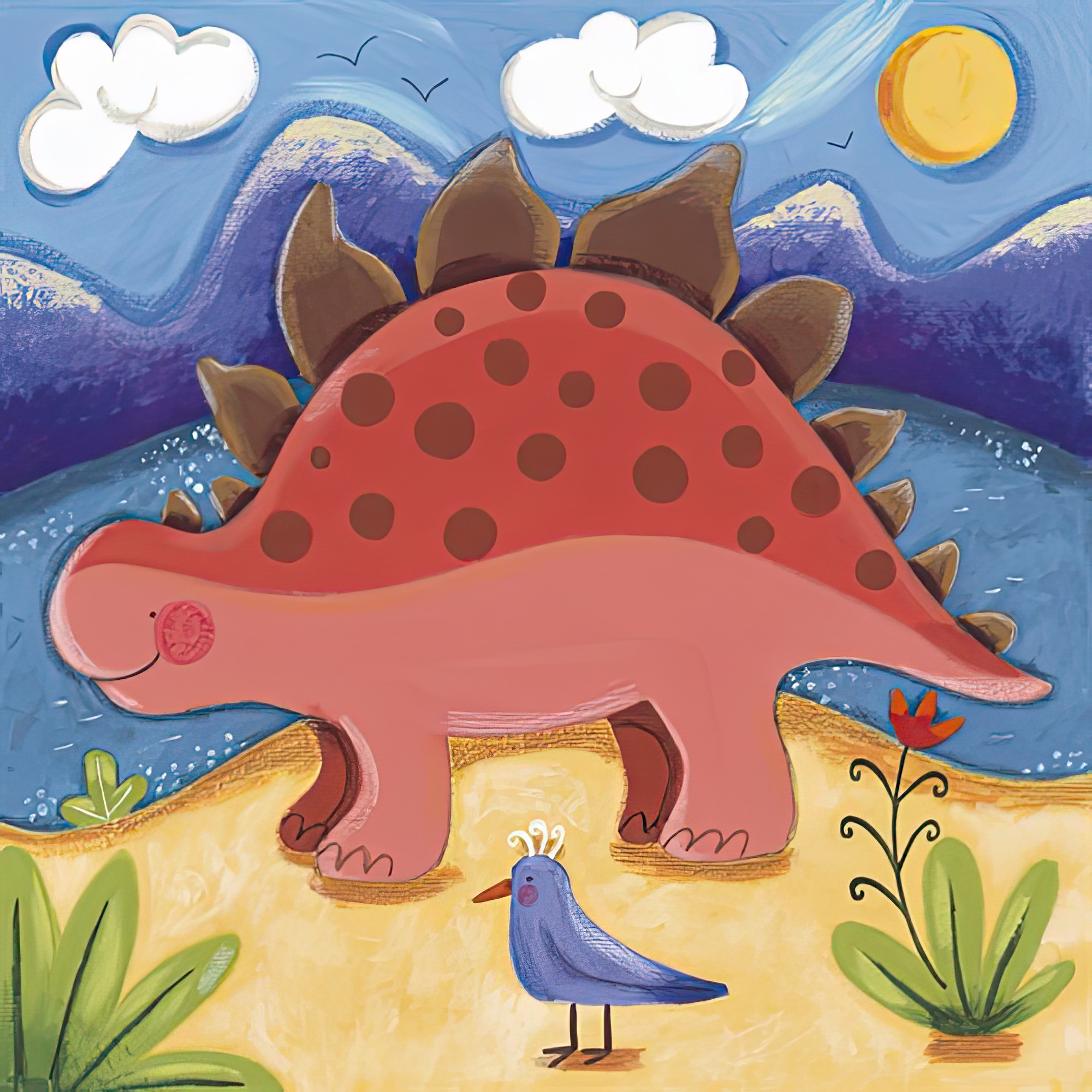 Baby Steggy the Stegosaurus