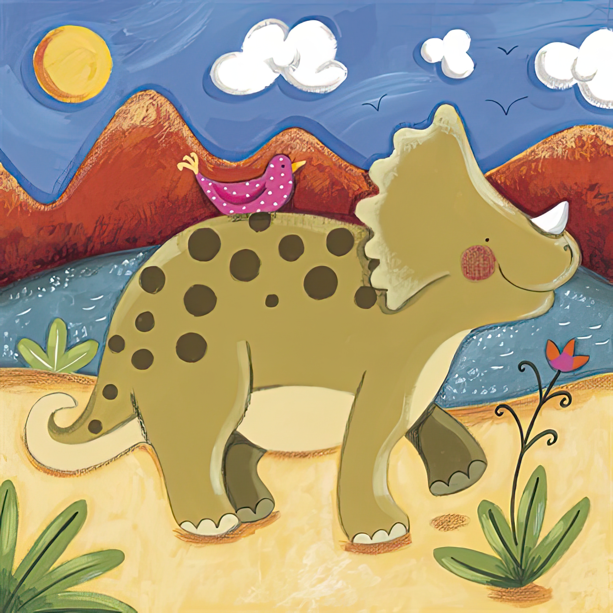 Baby Timmy the Triceratops