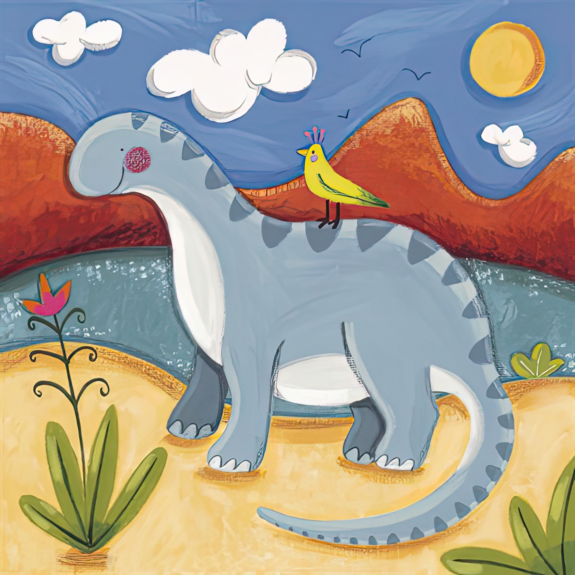 Baby Dippy the Diplodocus