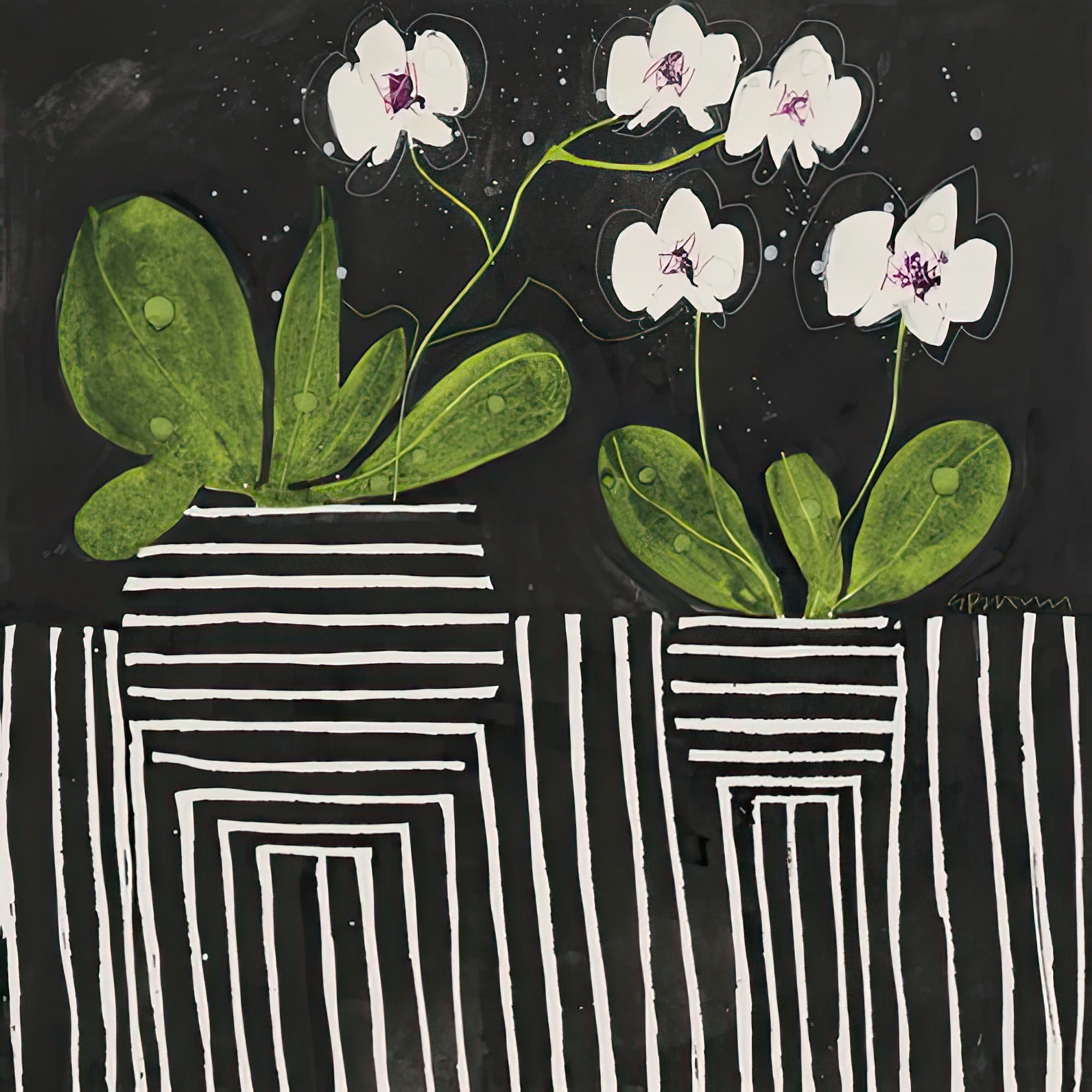 Patterned Floral - Duet