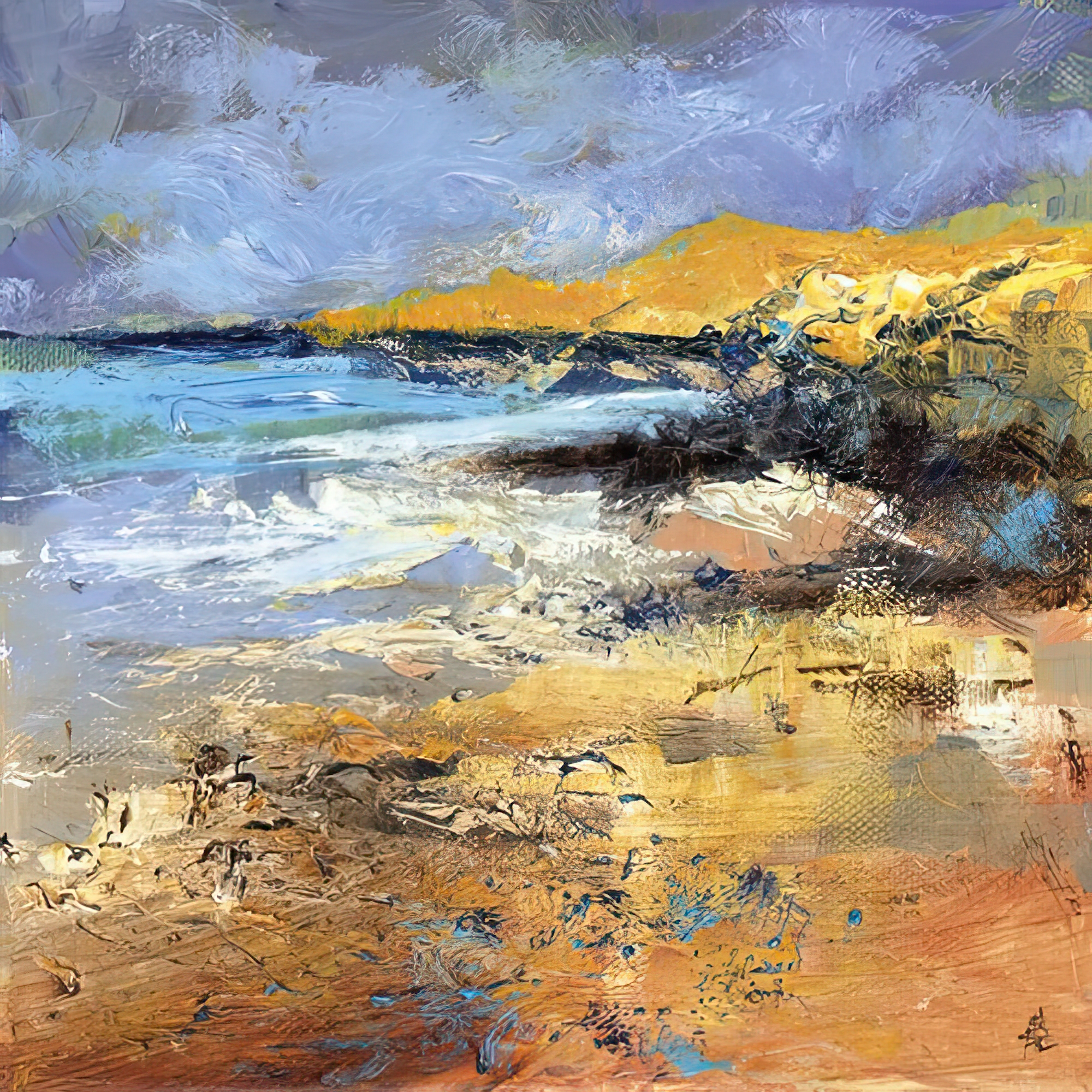 Golden Flash on the Headland