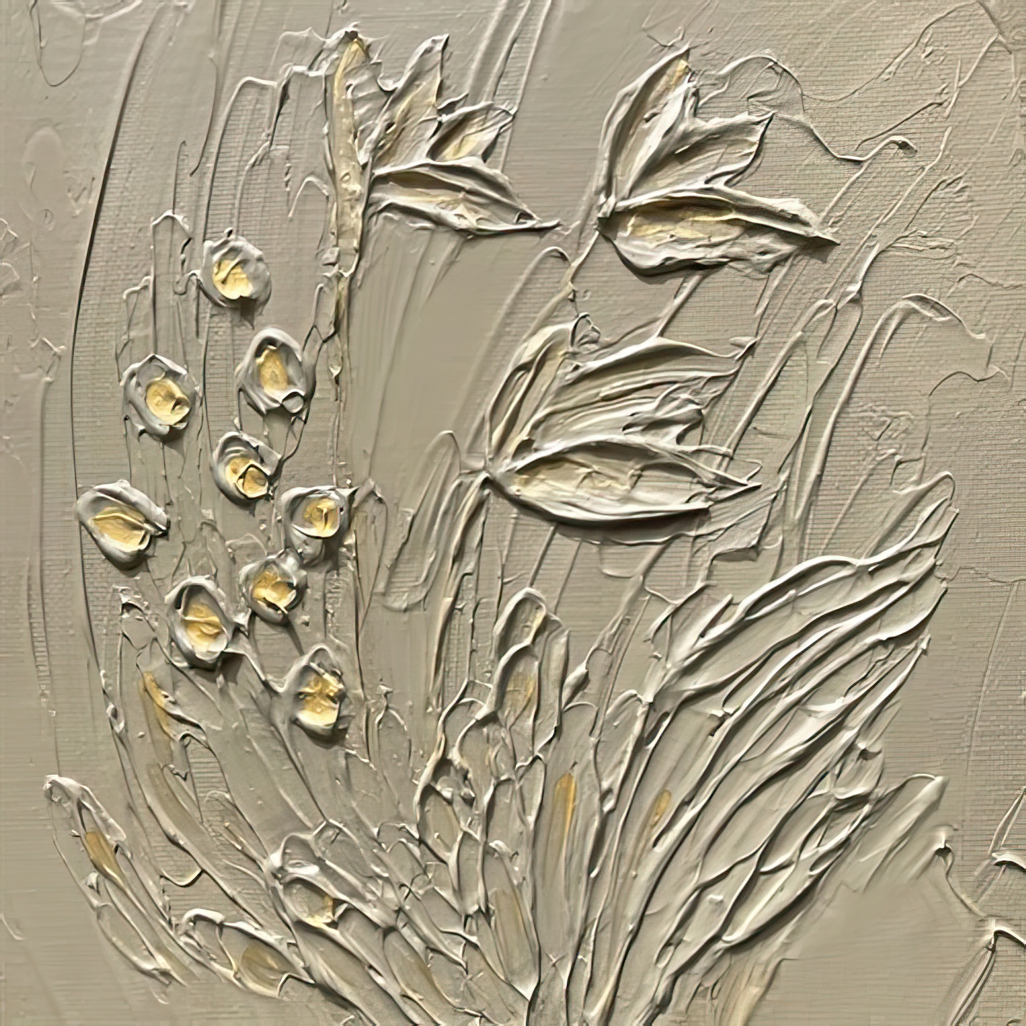 Floral Impasto - Bloom