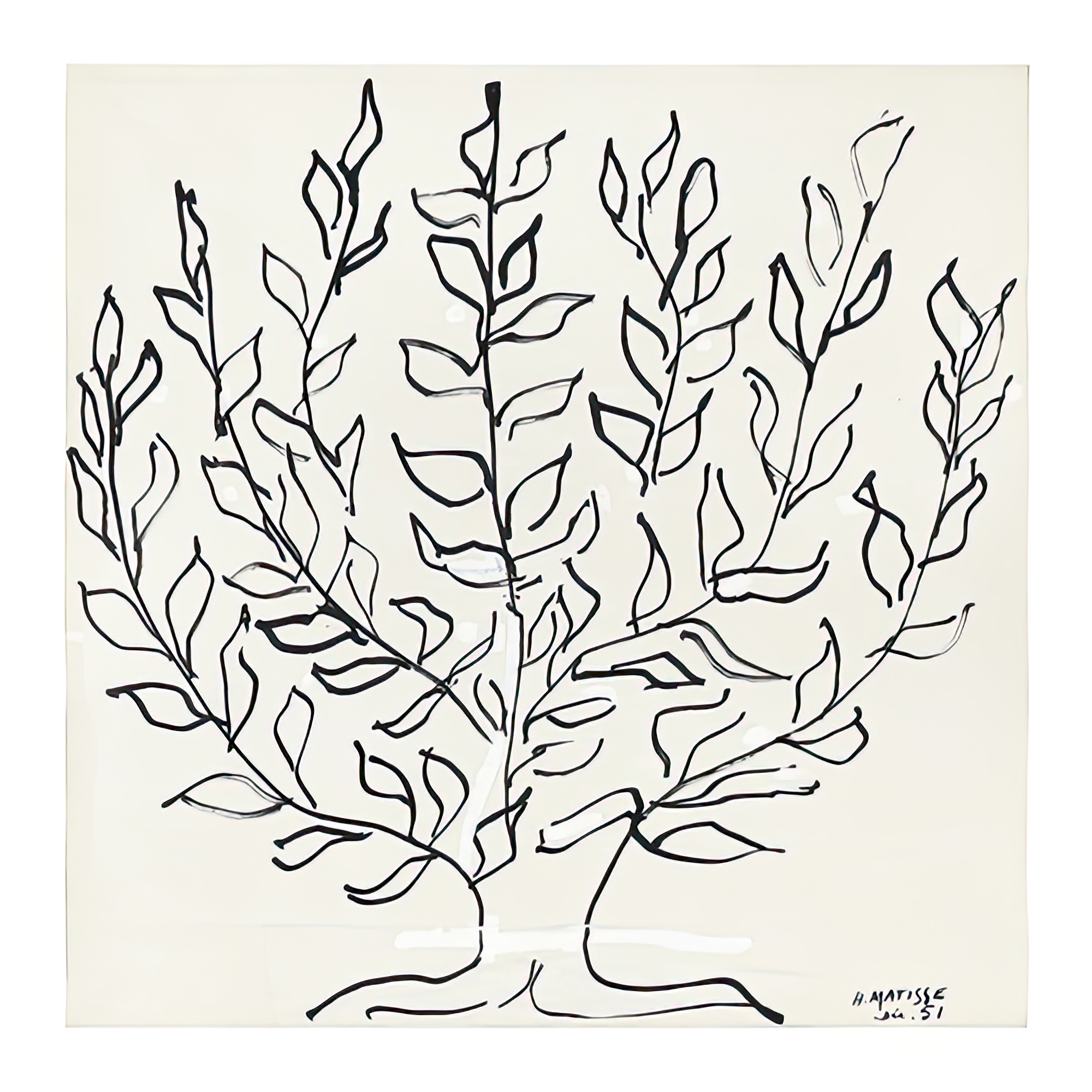 Le Platane, c. 1951