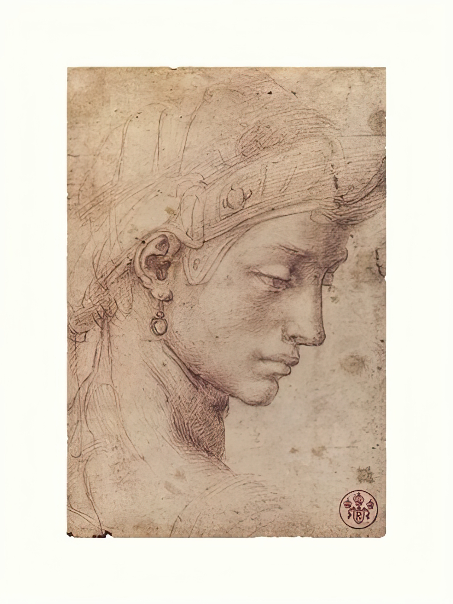 Testa Femminile di Profilio  (Head of a Woman in Profile), late 15th century