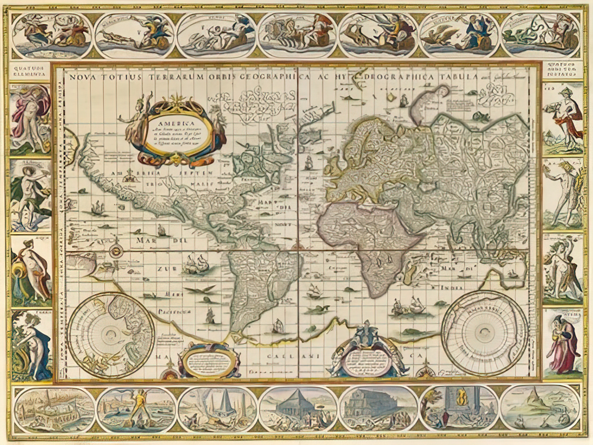 Map of the World, 1606