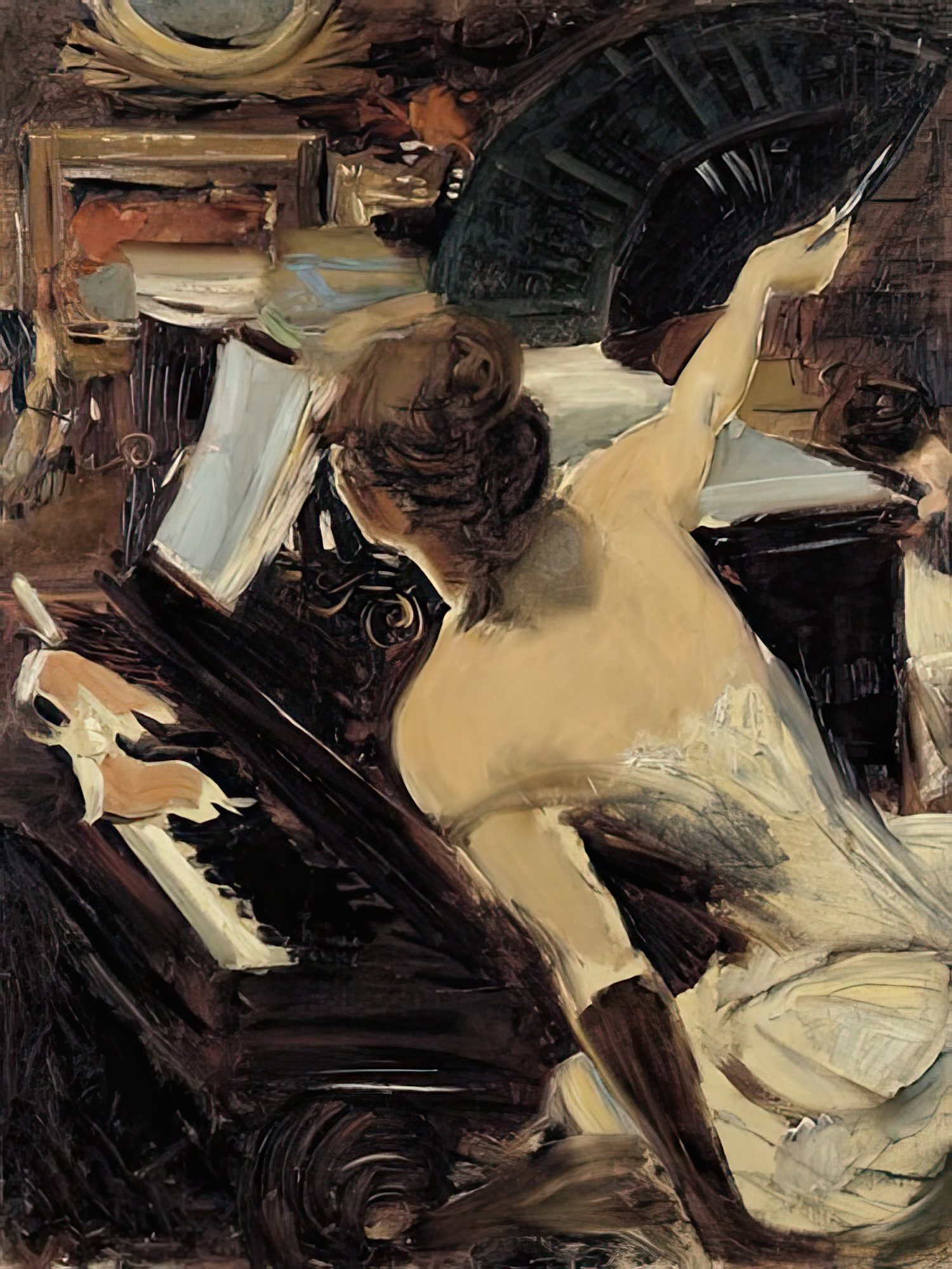 The Mondona Singer (La Cantante Mudana), c. 1884