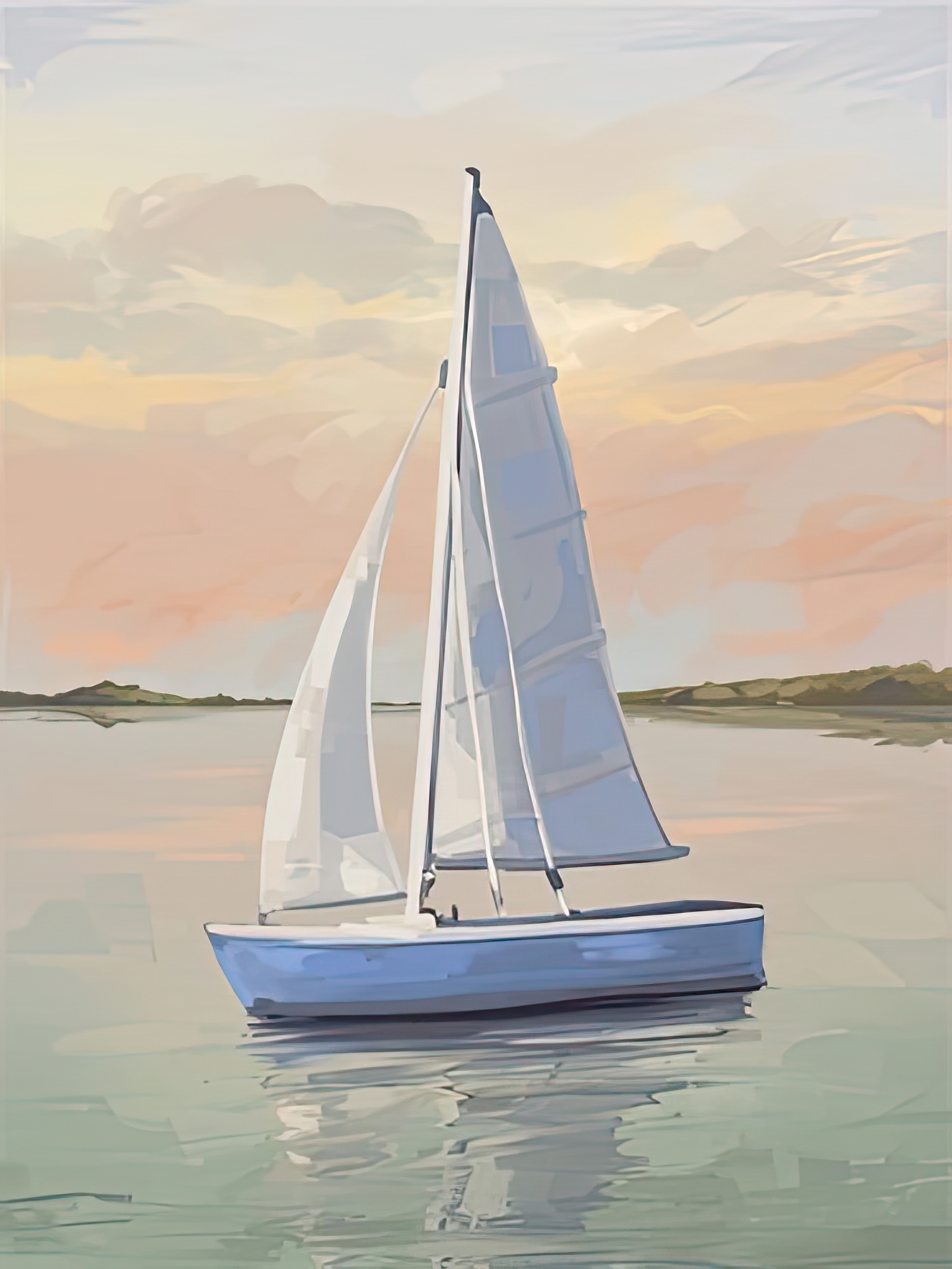 Hazy Sunsets - Sail
