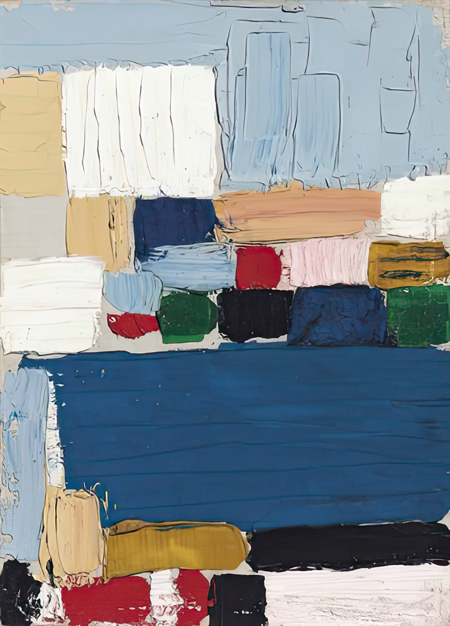 Composition-Paysage (Le Castelet), 20th century