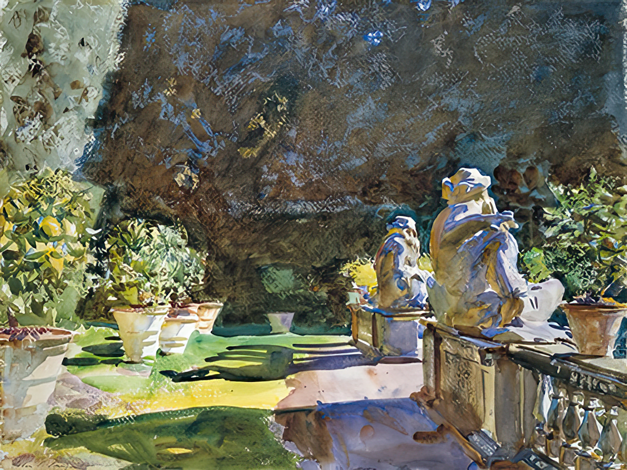 Villa di Marlia, Lucca, 1910