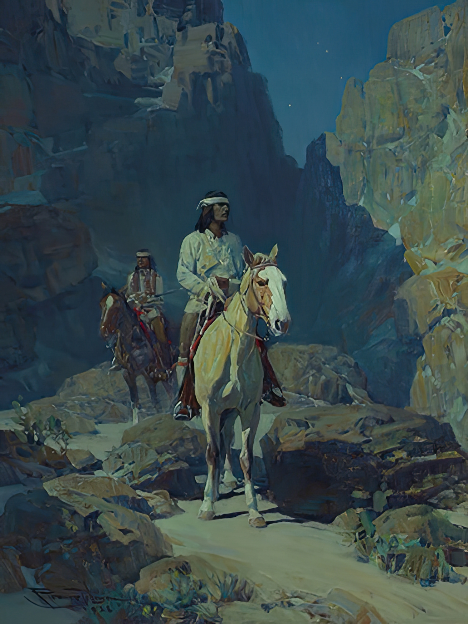 Moonlight in the Canyon