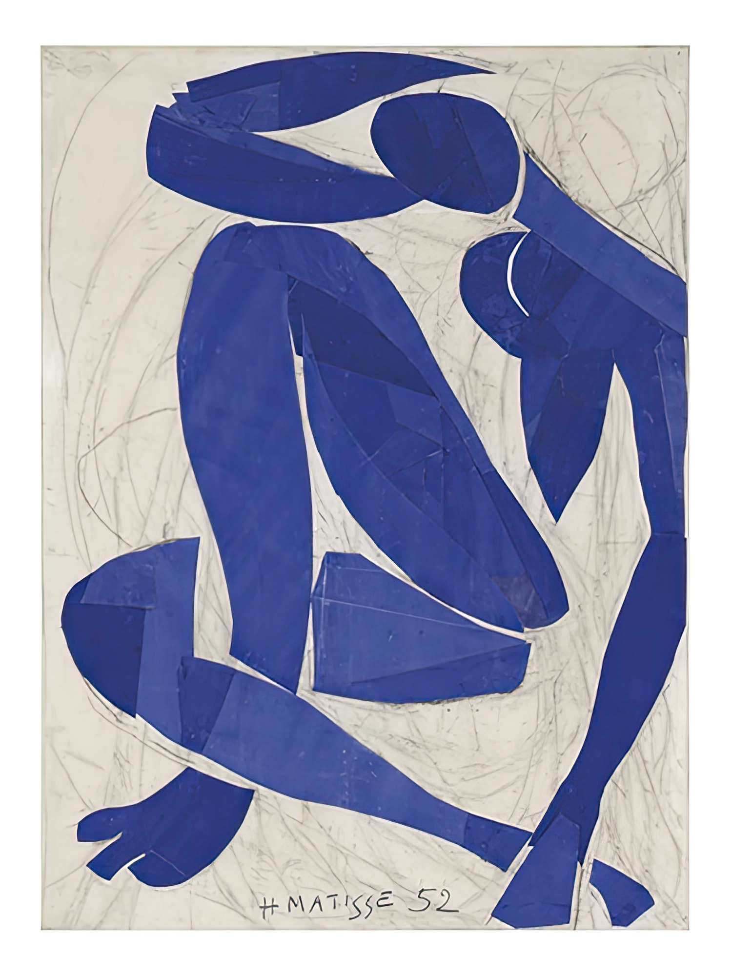 Nu Bleu (Blue Nude) IV, 1952