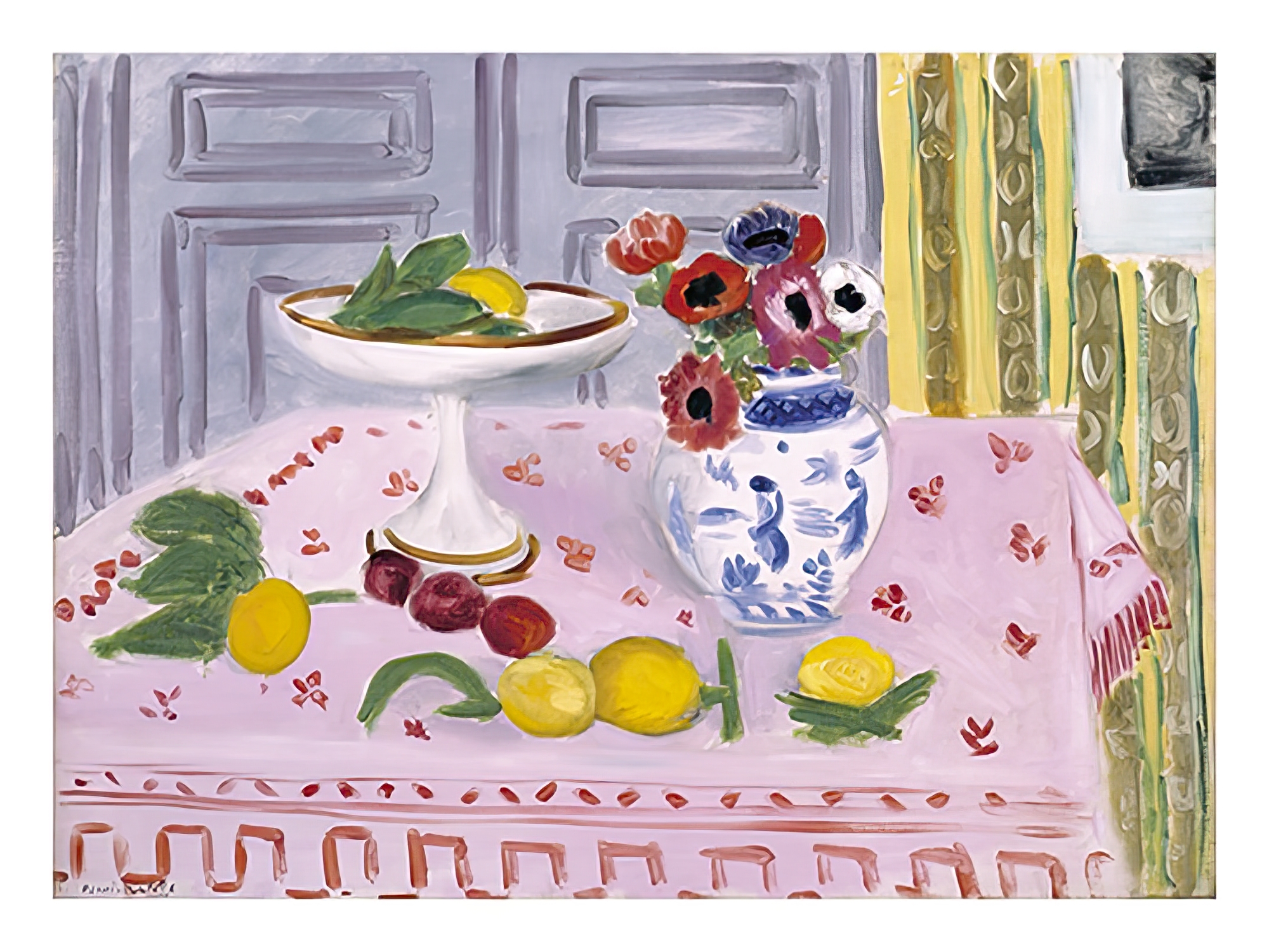 The Pink Tablecloth, 1925