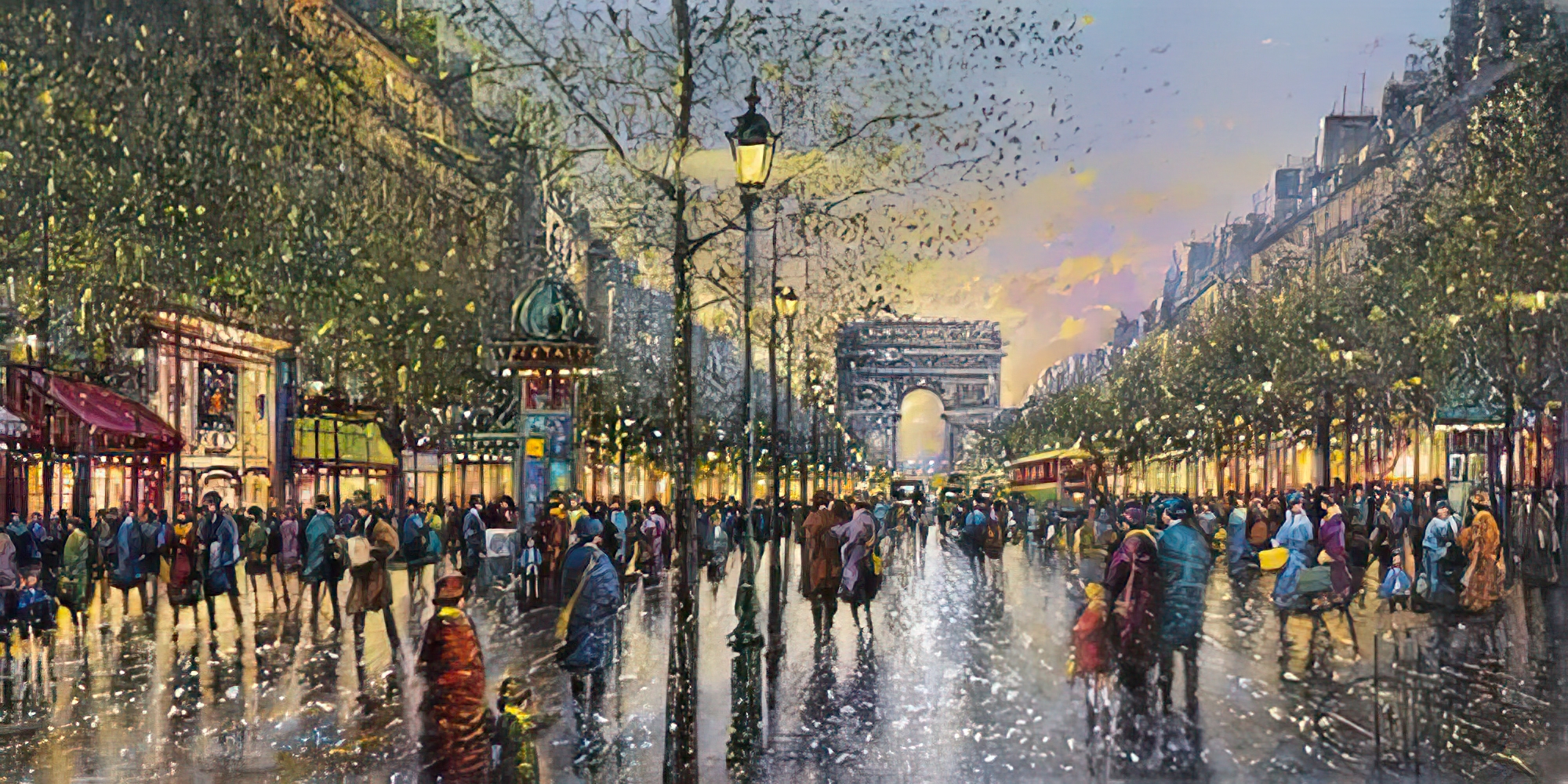 Paris - Champs Elysees - Detail