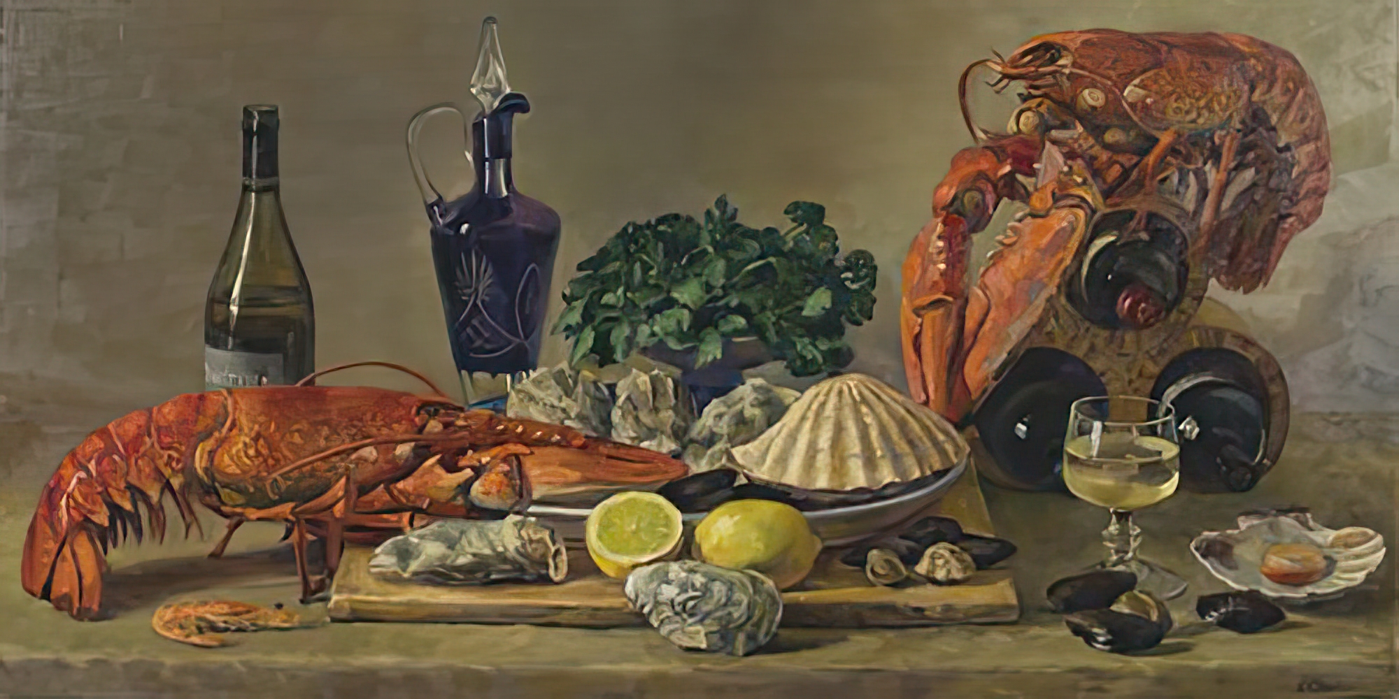 Still Life with Lobsters