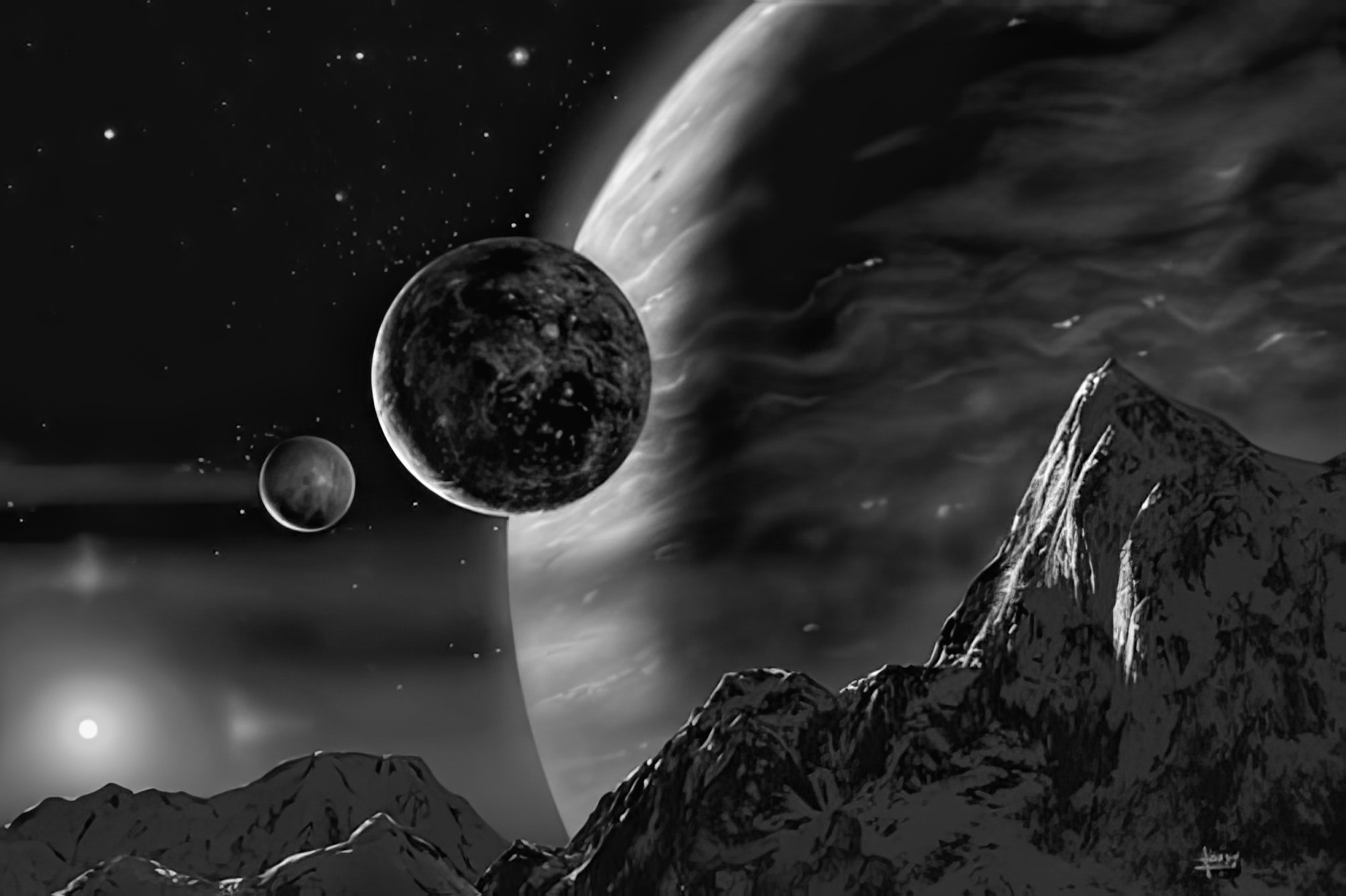Exoplanet - Noir
