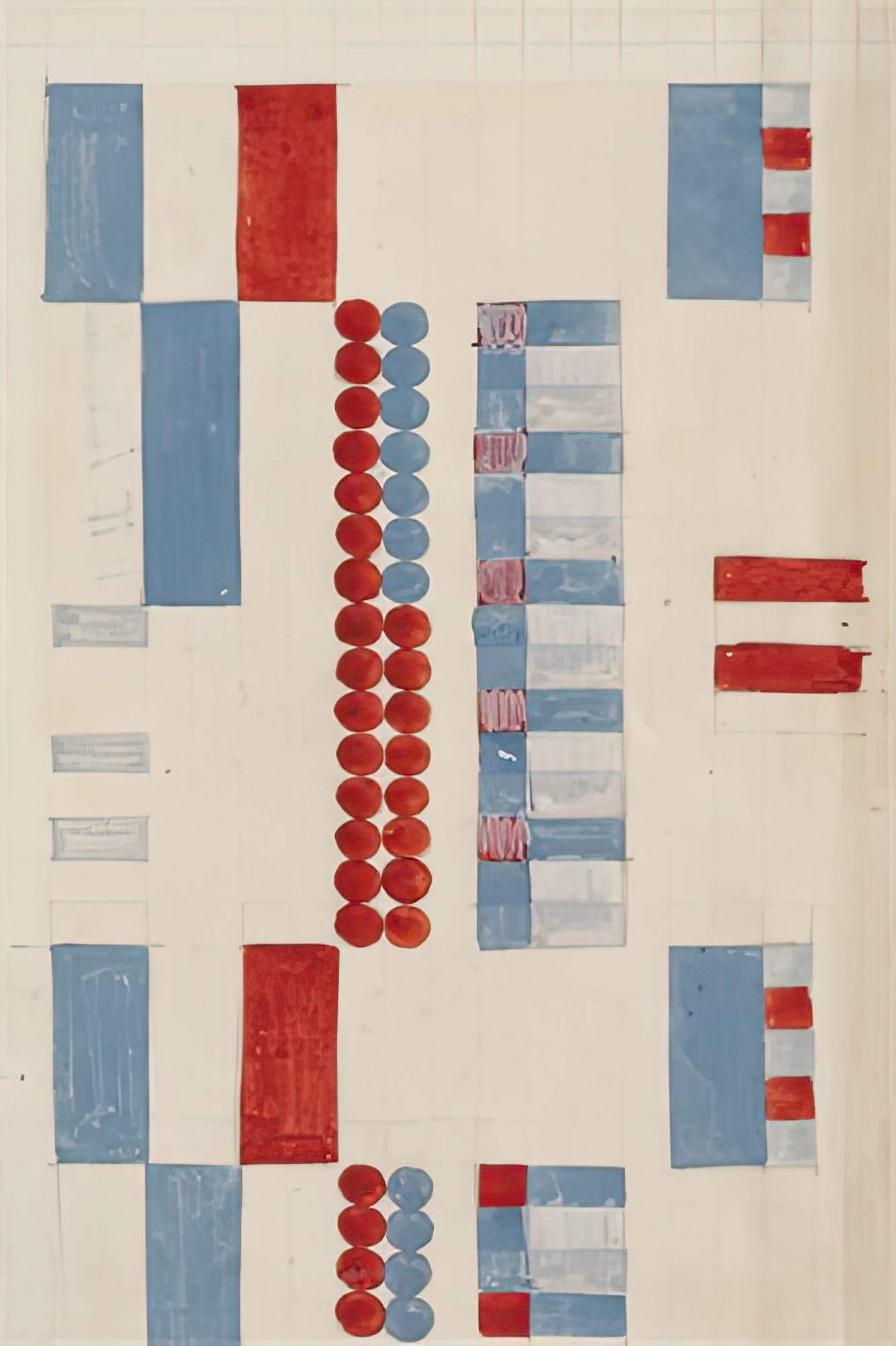 Composition Horizontale et Verticale, 1921