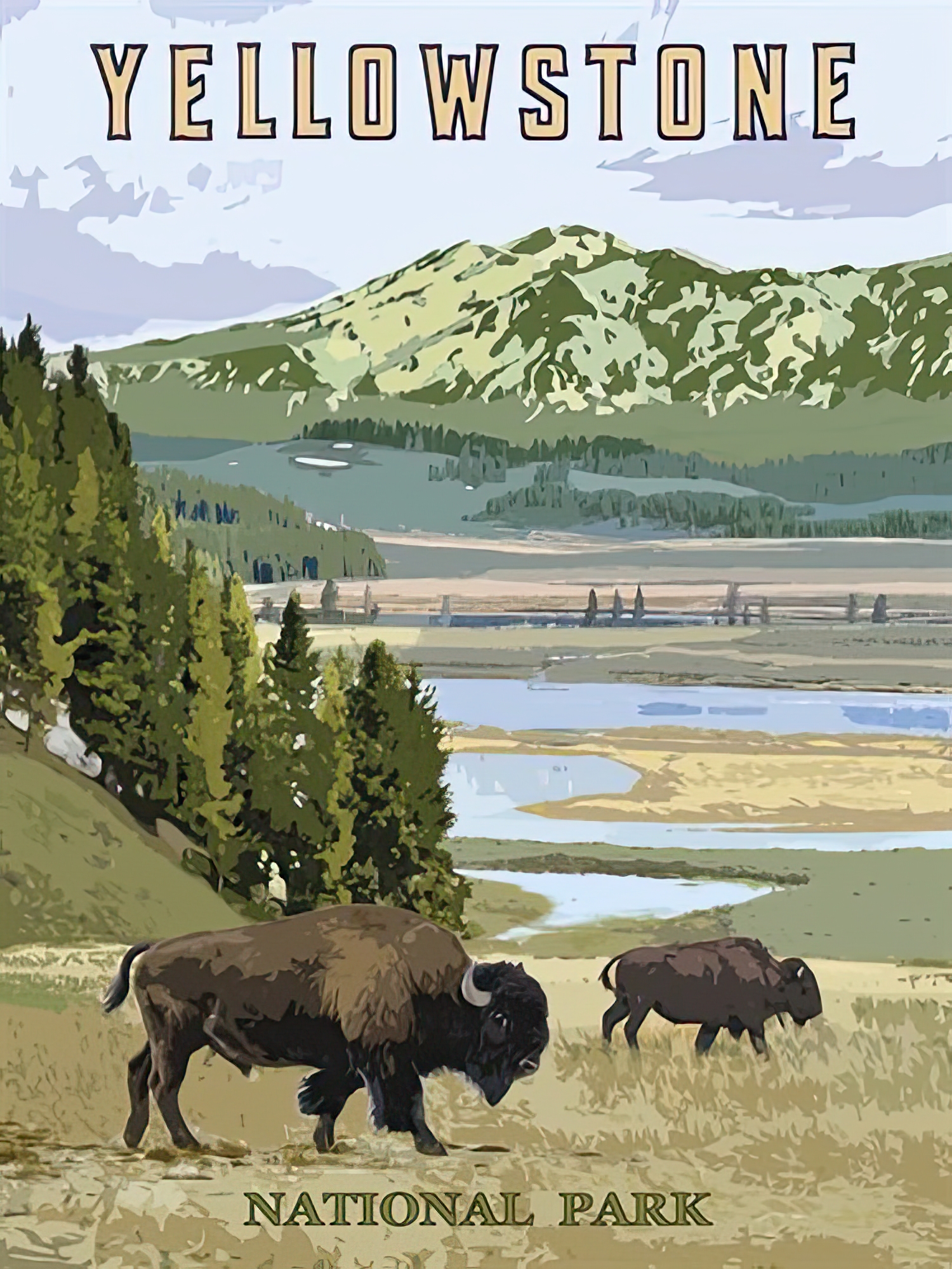 National Park - Yellowstone