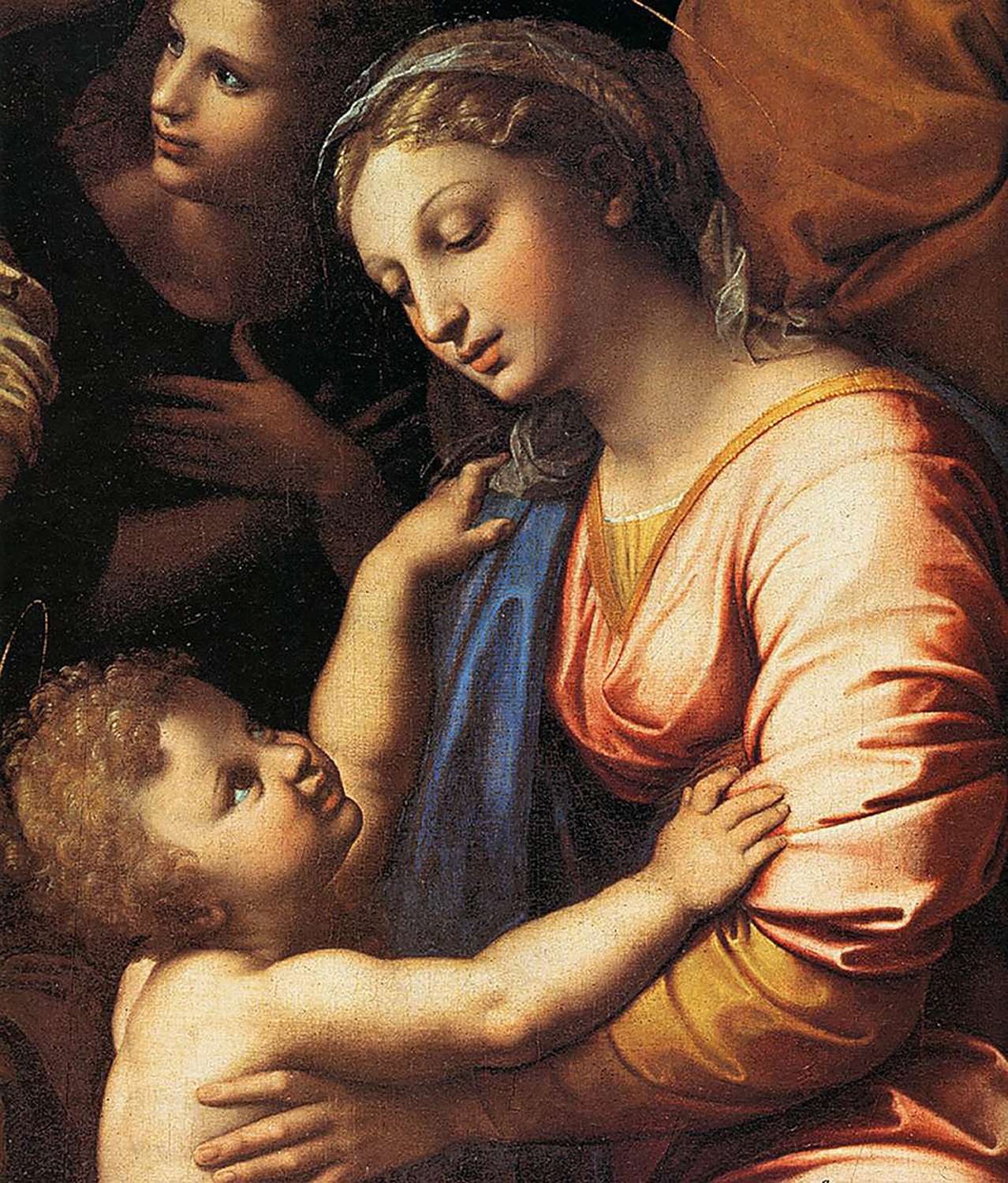 The Holy Family (detail), 1518