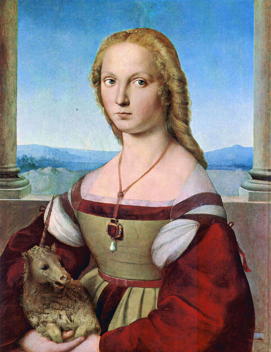 Portrait of a Young Lady with a Unicorn, 1505-1506