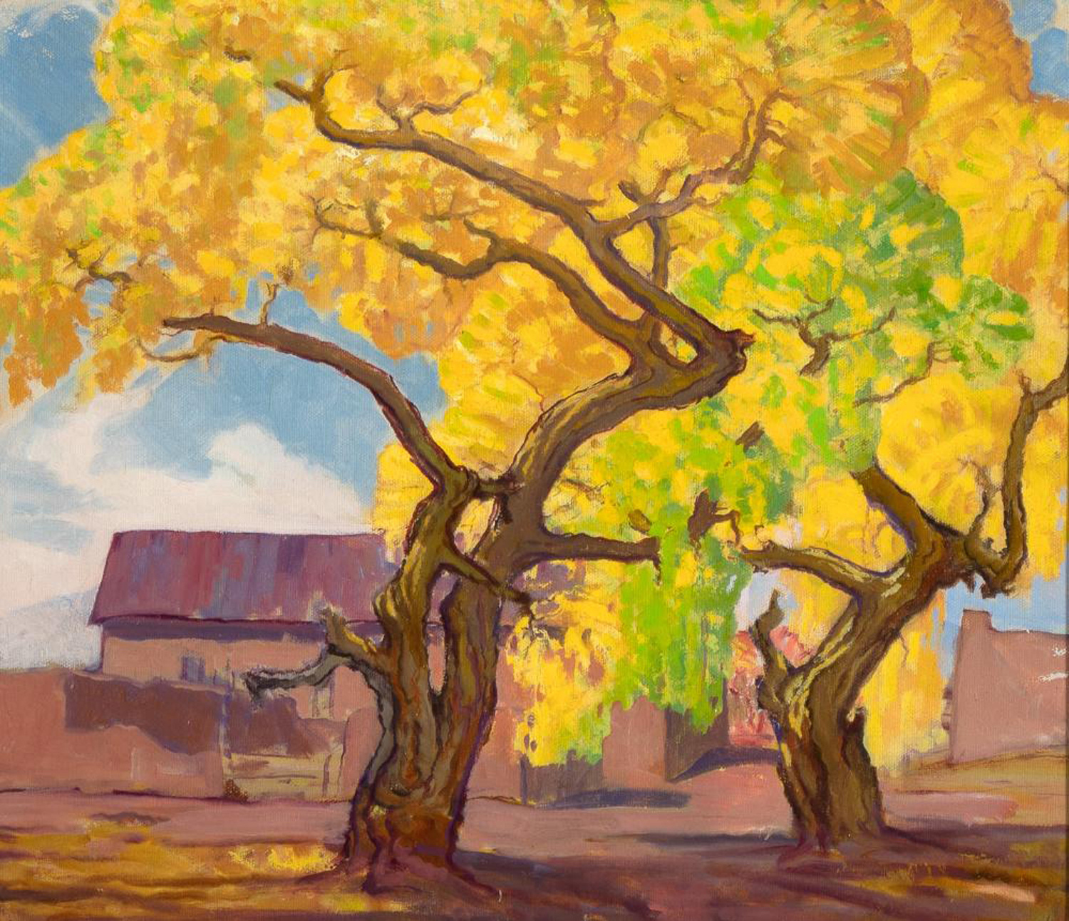 Cottonwoods, c. 1930