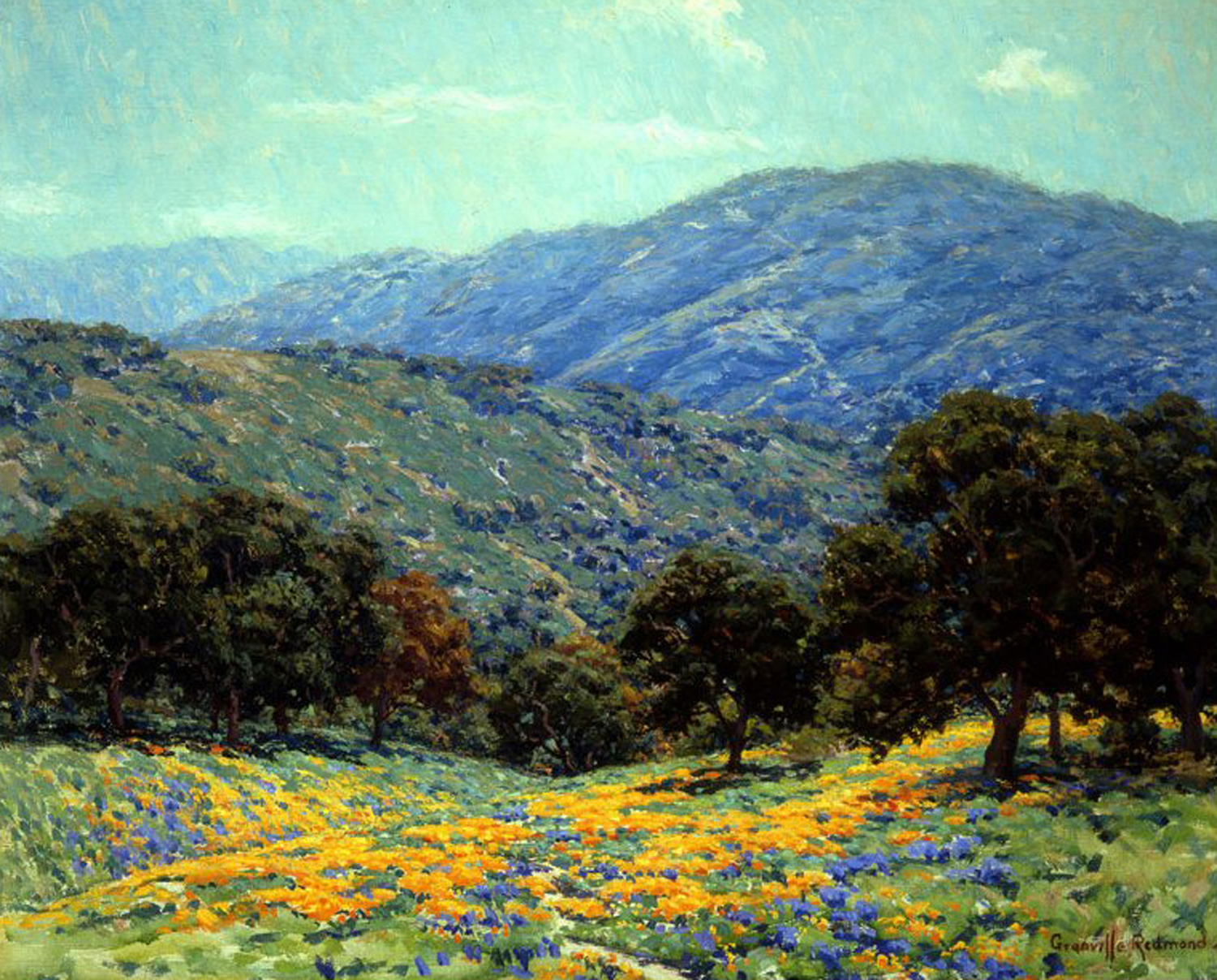 Flowers Under the Oaks, 20th century