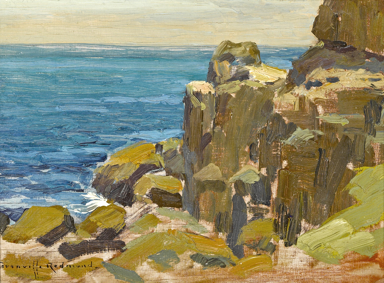 Rocky Cliffs, Catalina Island, 1920