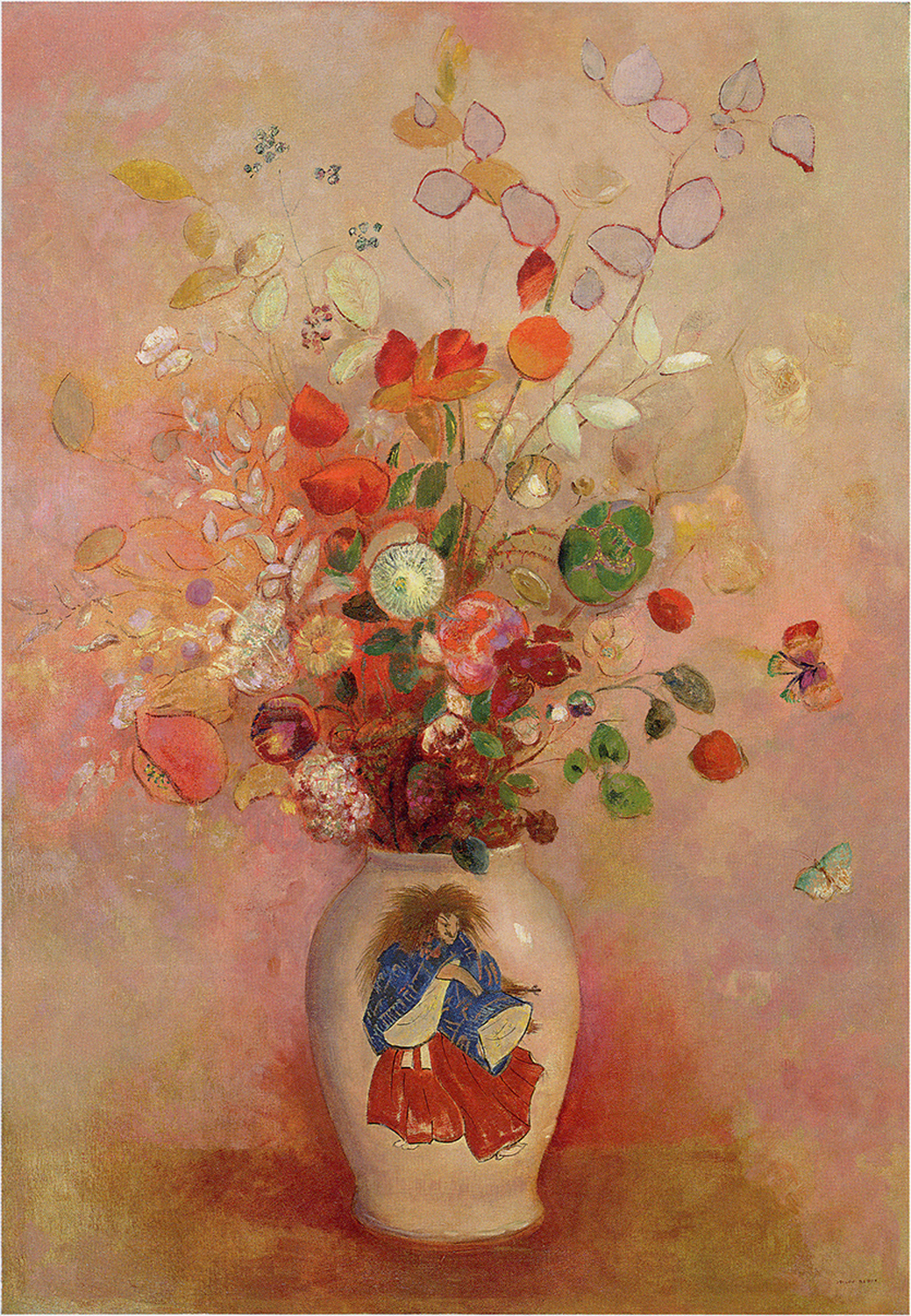 Flowers in a Japanese Vase, 1908