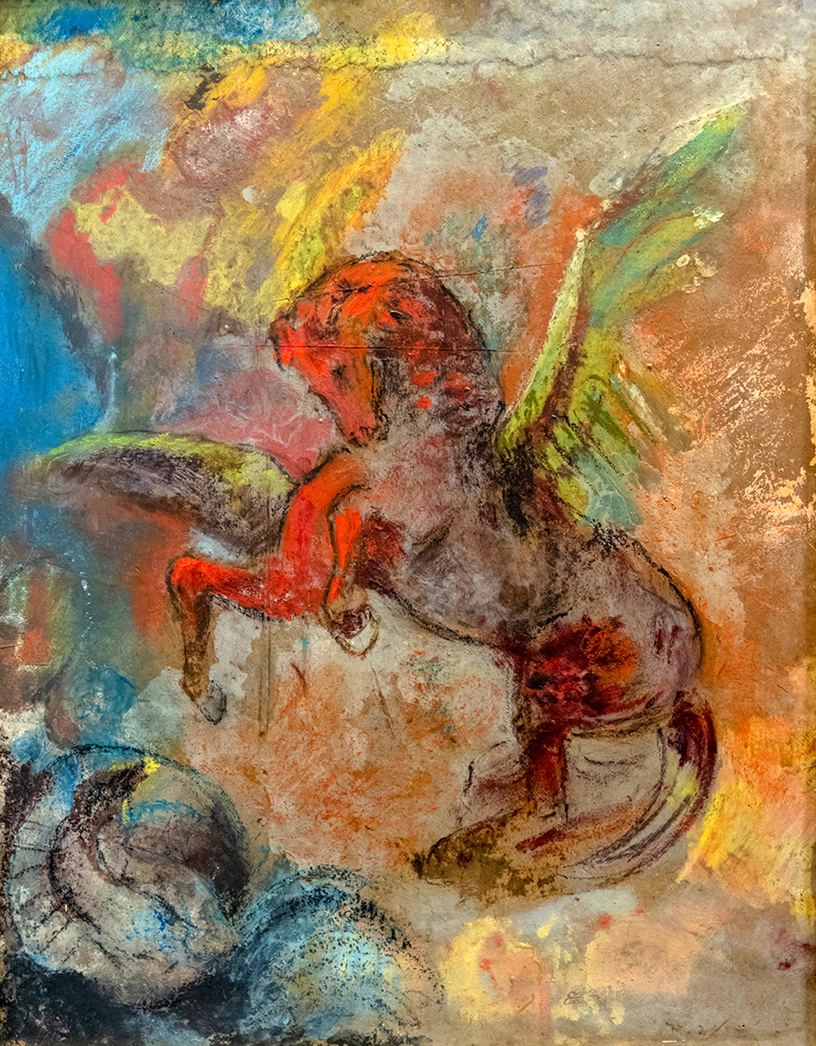 Pegasus and the Hydra, 1907