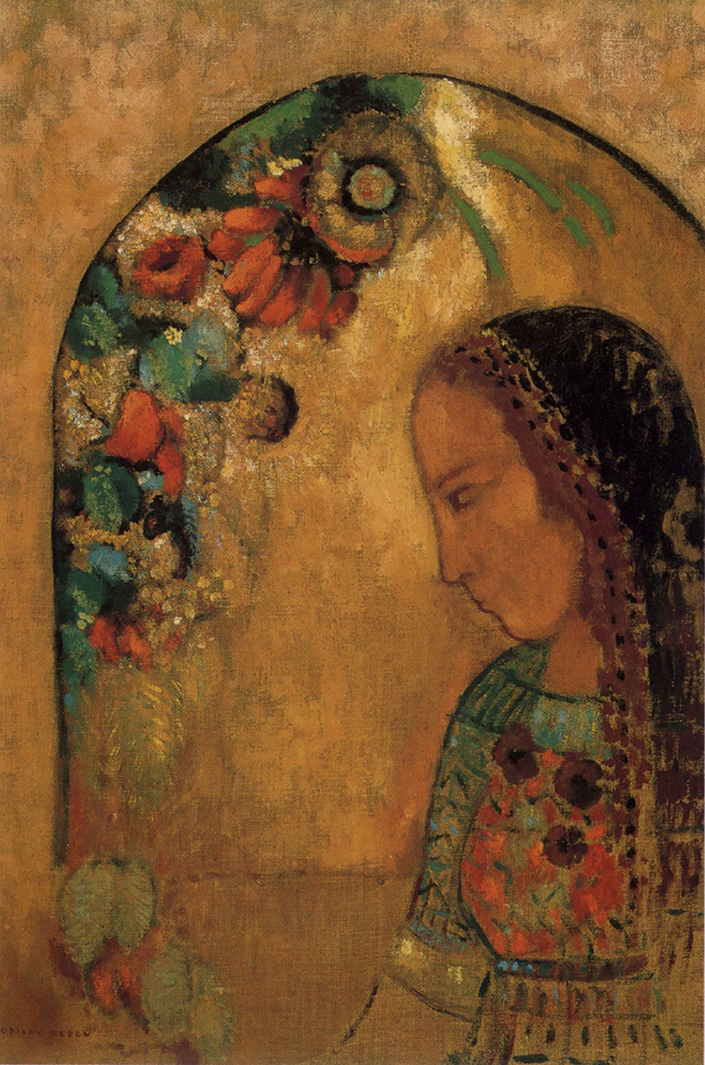 Lady of the Flowers, c. 1890-95