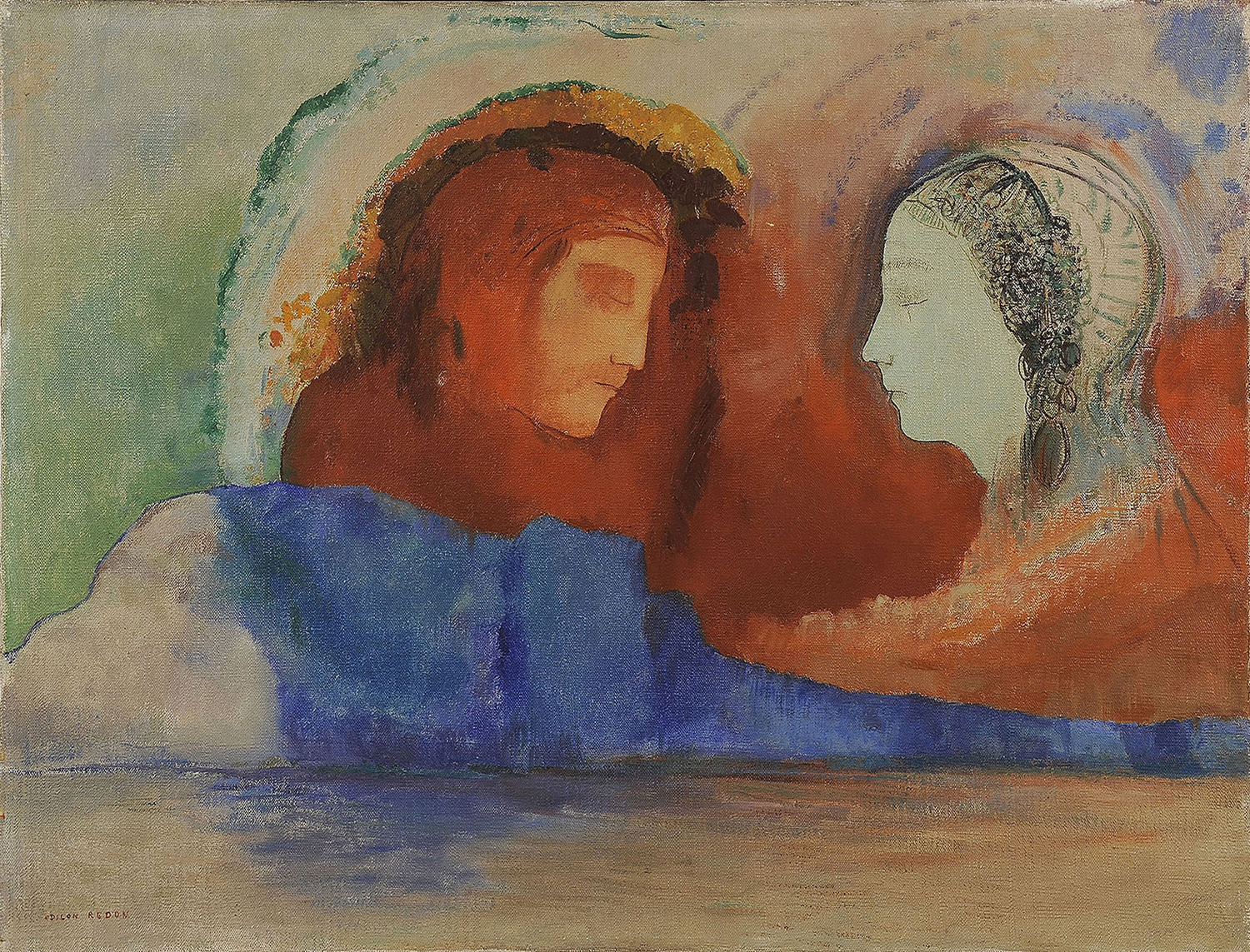 Dante et Beatrice, 1914
